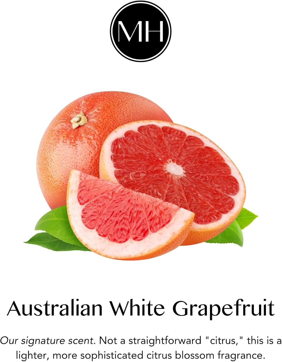 Murchison-Hume All-Purpose Cleaner - Vegan, Plant-Based, and Biodegradable Formula, Safe for Household Surfaces, 17 fl. Oz Refillable Spray Bottle - Pack of 2 (Australian White Grapefruit)
