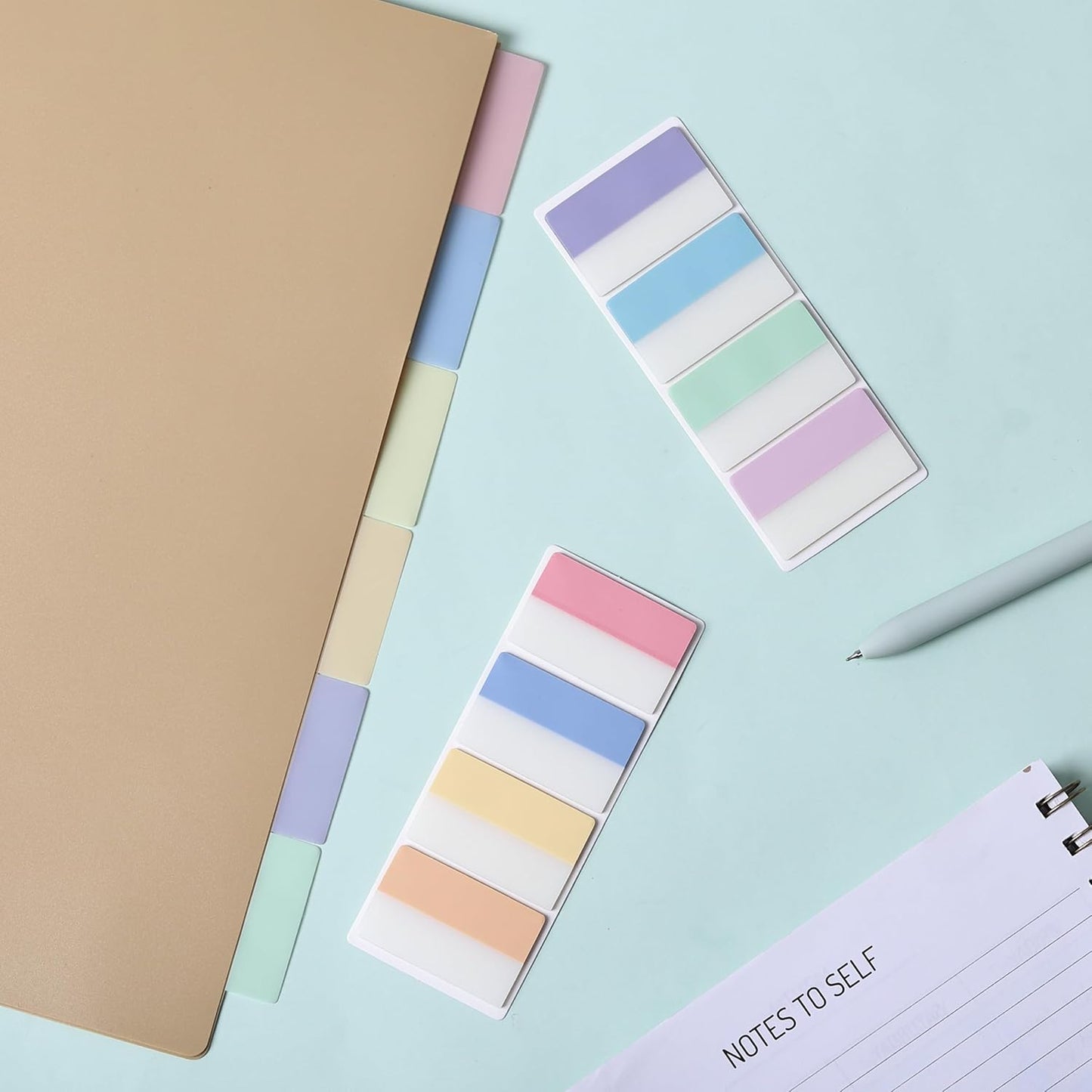 Mr. Pen- Sticky Index Tabs, 240 Pcs, Colorful Sticky Tabs for Notebooks, Page Markers, Page Tabs for Binders, Page Tabs Sticky Tabs for Books, Notebook Tabs, Book Sticky Tabs for Notebooks