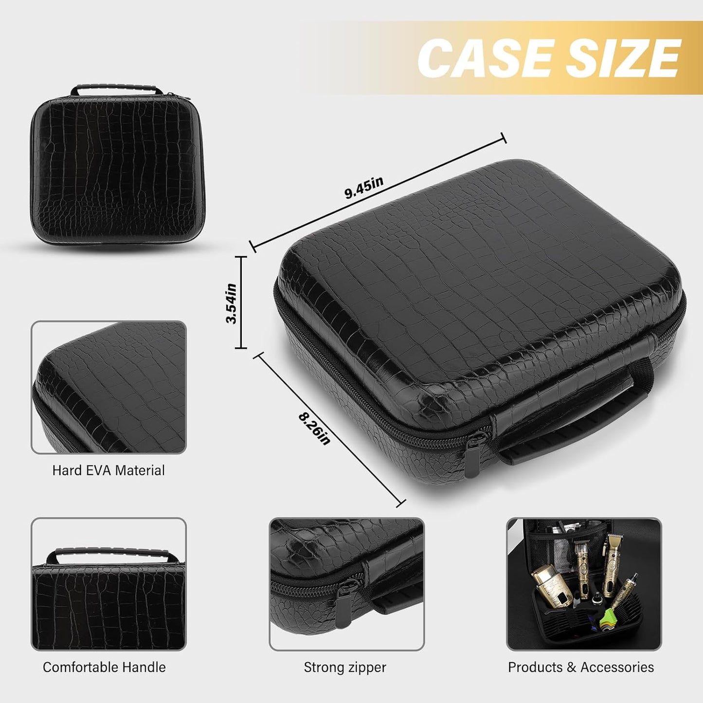 GSKY Hair Clippers for Men Professional, Beard Trimmer Kits & Sets, Cordless Mens Hair Trimmer, Electric Shavers, Haircutting Machine with LED Display, for Barber