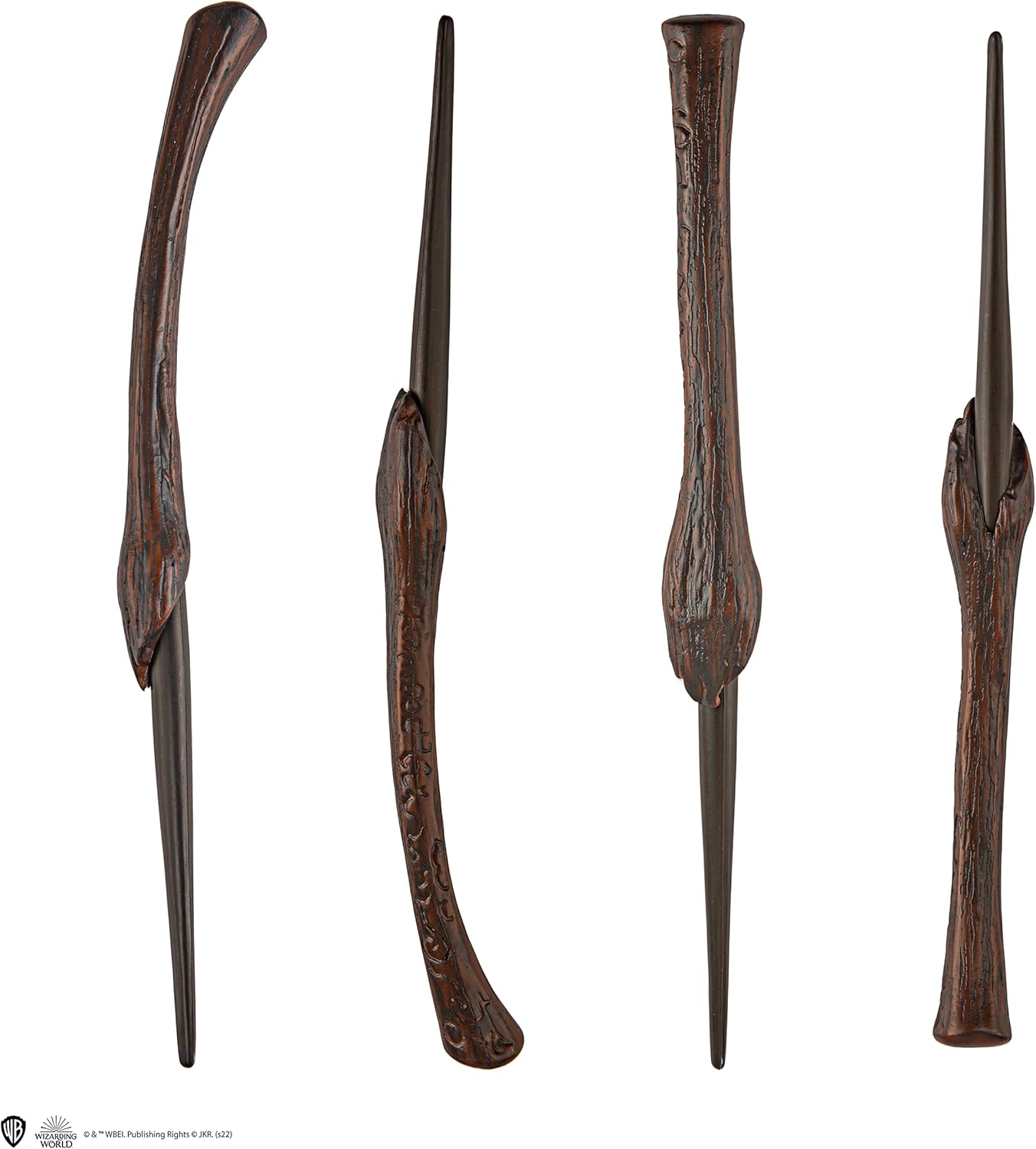 Cinereplicas Harry Potter Magic Wand Pen with Stand & Lenticular Bookmark - Official Licence (Bellatrix Lestrange)