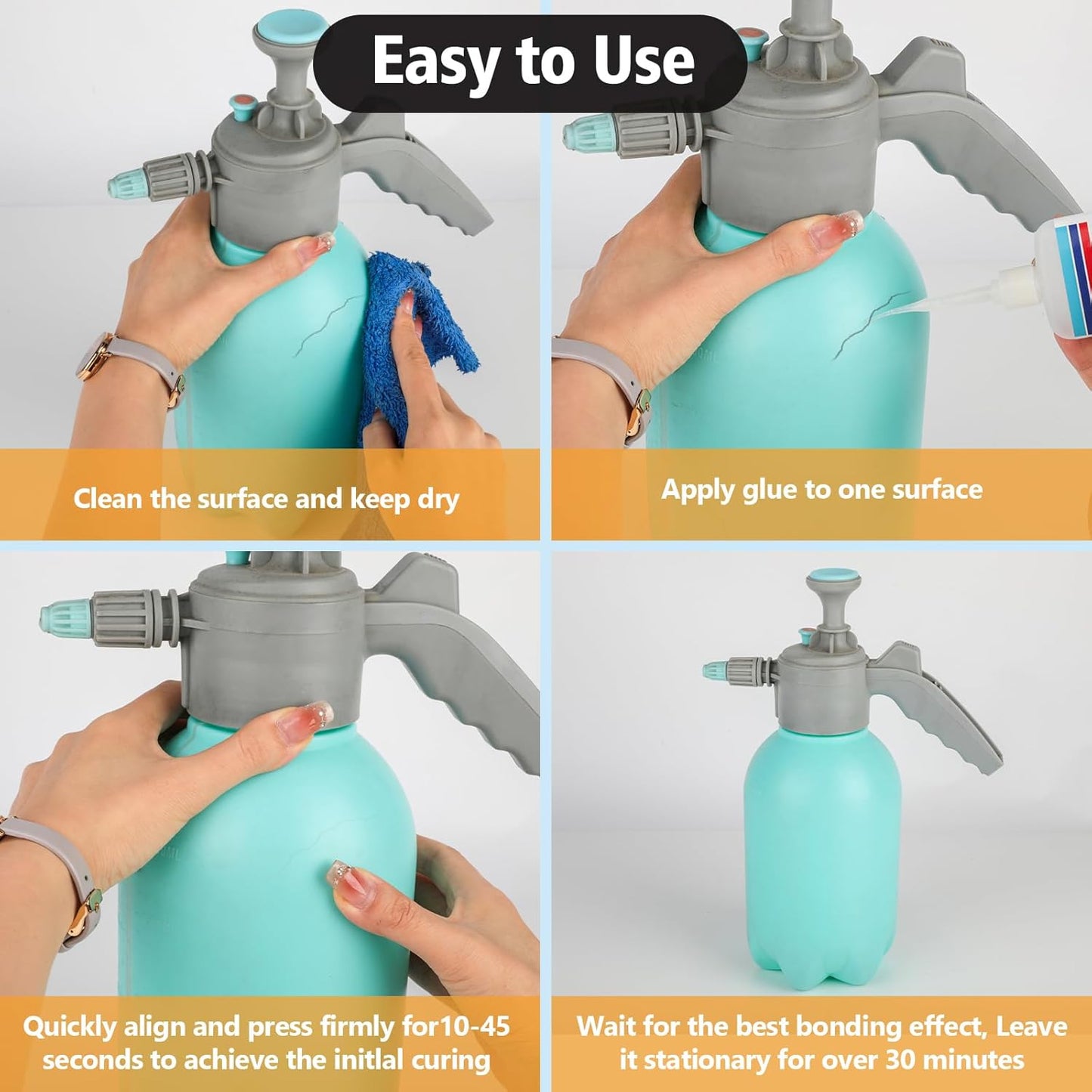 Super Glue for Plastic with Anti Clog Cap. 6 x 1 fl oz,Plastic Glue- Adhesive CA Glue for Model and Miniature,Suitable for PLA, ABS,PVC,3D Printing,Toys,Legos.Heavy Duty Model Repair Kit, Quick Dry