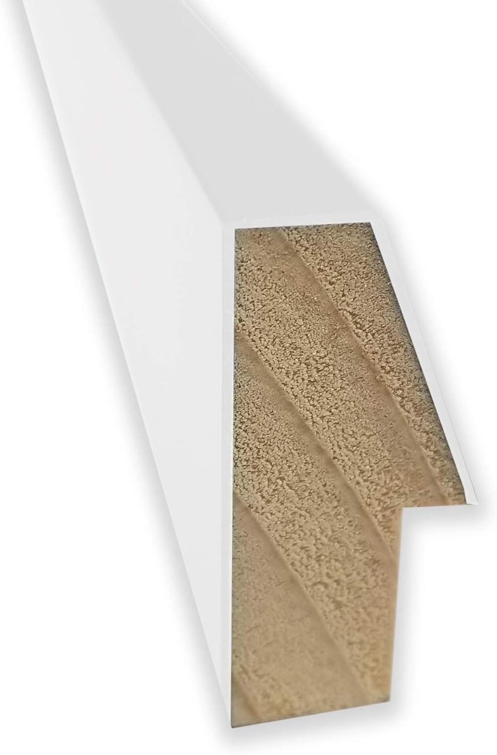 Amanti Art Natural Cork Board for Wall, 27x35 Vision Board with White Frame, Large Corkboard Office Decor for Home Organization, Modern Corkboard Pinboard to Display Items for Home Organization in