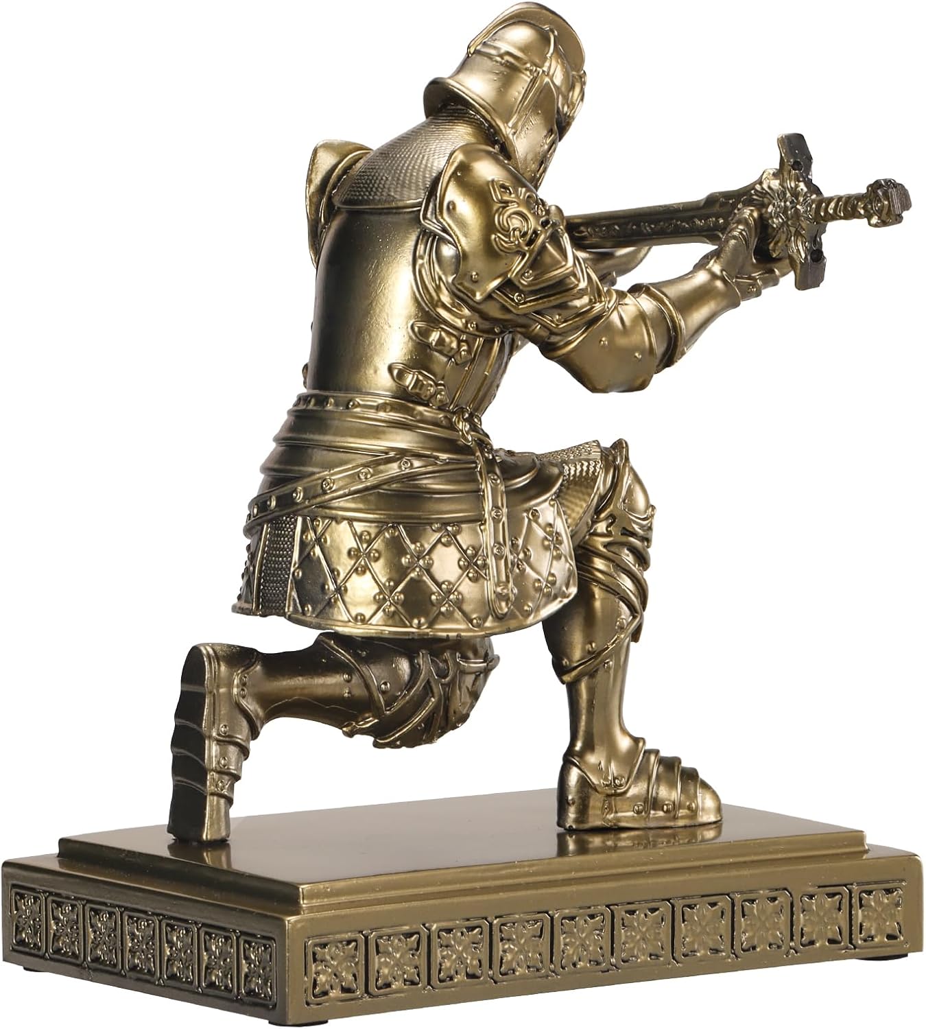 Medieval Knight Pen Holder Office Desk Decor Gifts for Men Father Husband Him Unique