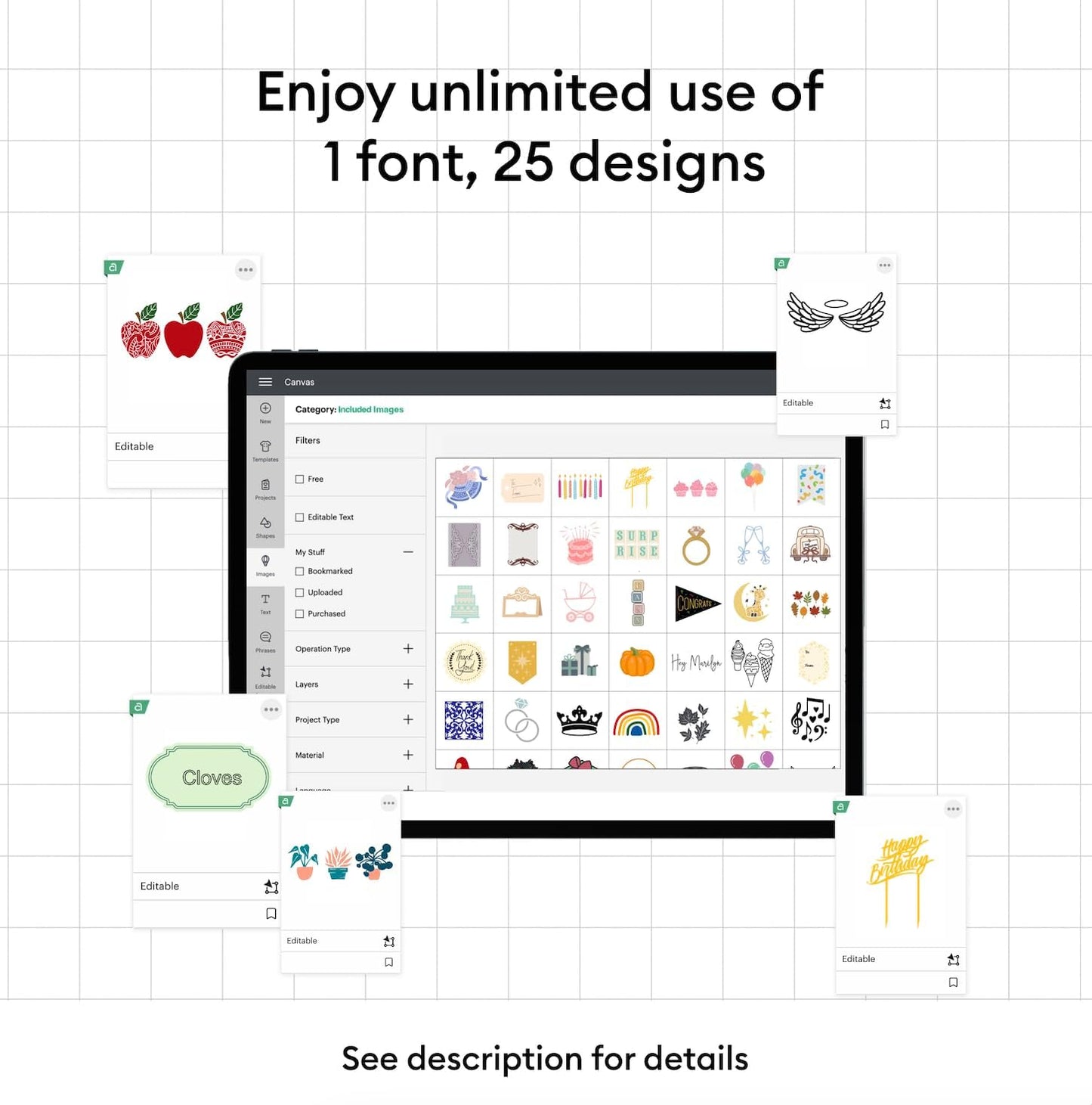 Cricut Explore 4 - Smart Cutting Machine (Seashell) | Engagement Plus Bundle - Includes EasyPress 3 Heat Press (9x9) + Mat, Tote Bag, Material Samplers, Machine Mat, Pens, Tools, & 25 Digital Images