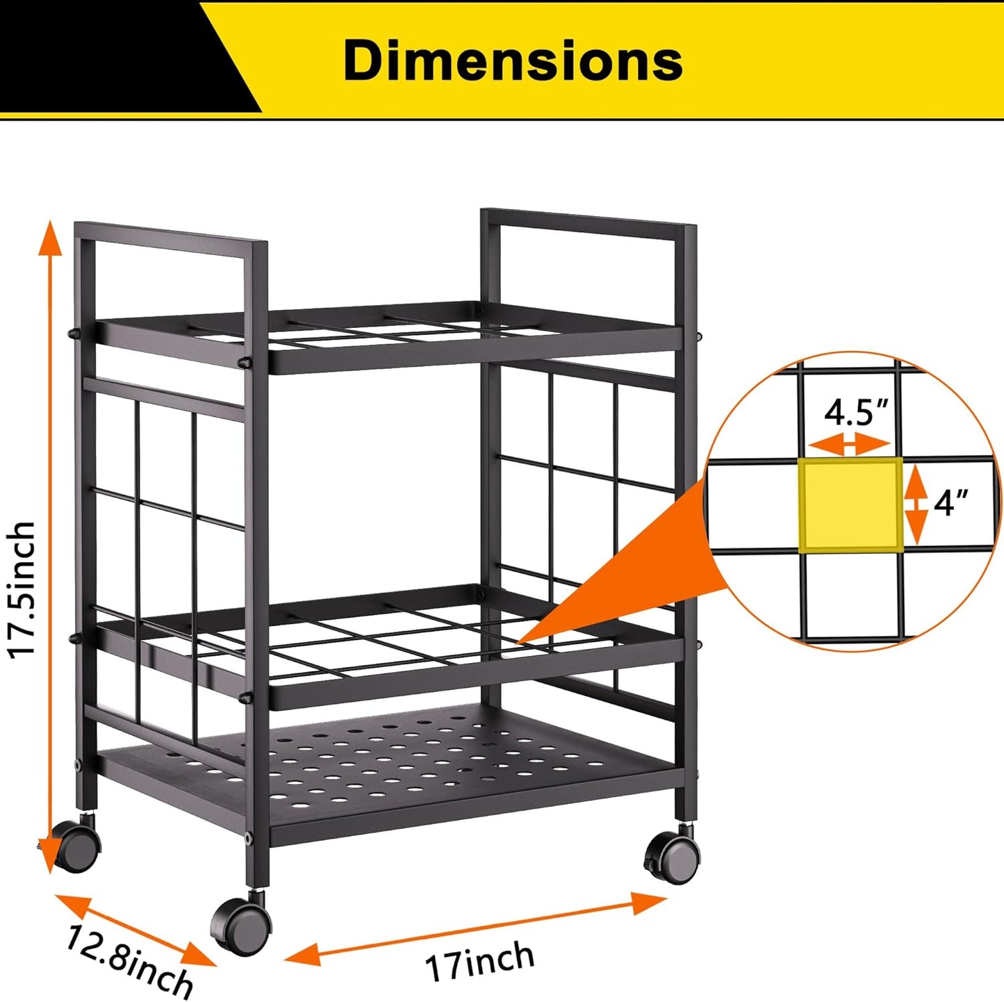 GIOTORENT Blueprint Storage Rack, Blueprint Holder with Wheels, Used for Storing Map/Poster/Blueprint/Architectural Construction Plan, 12 Slots, 2 Brakes, Silent Wheel for Home, Office, School(Black)