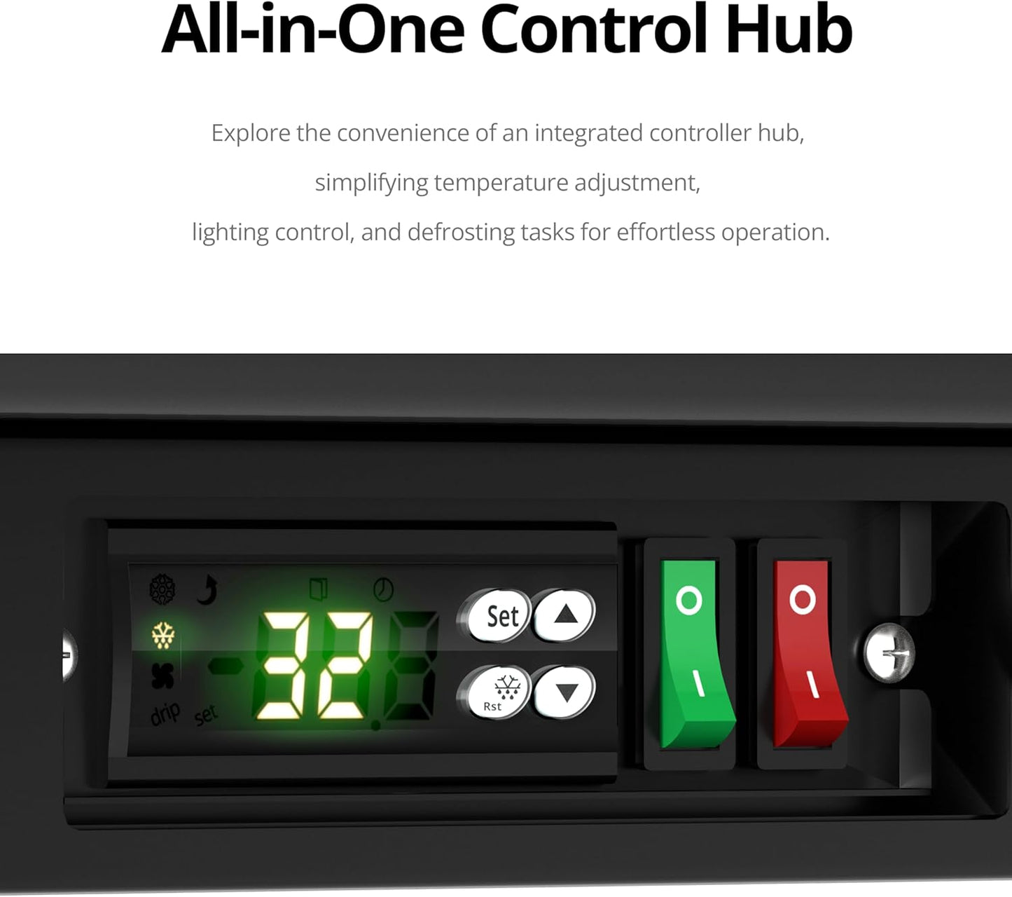 54 in. 335 cans Triple Sliding Door Back Bar Beverage Cooler, 10.8 cu. ft. Under Counter Glass Door Bar Fridge, lockable, 32-50°F Display Refrigerator, ETL & NSF7 Certified