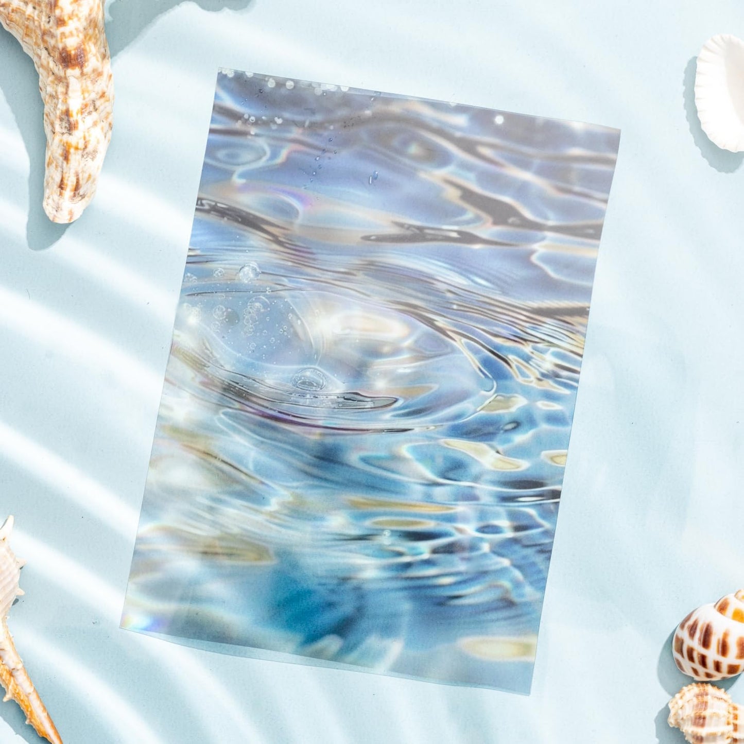 Wave PET Scrapbook Stickers Set, 60PCS Ocean Ephemera for Scrapbooking, Junk Journaling, Crafting, DIY Projects, Diaries, and Art Supplies