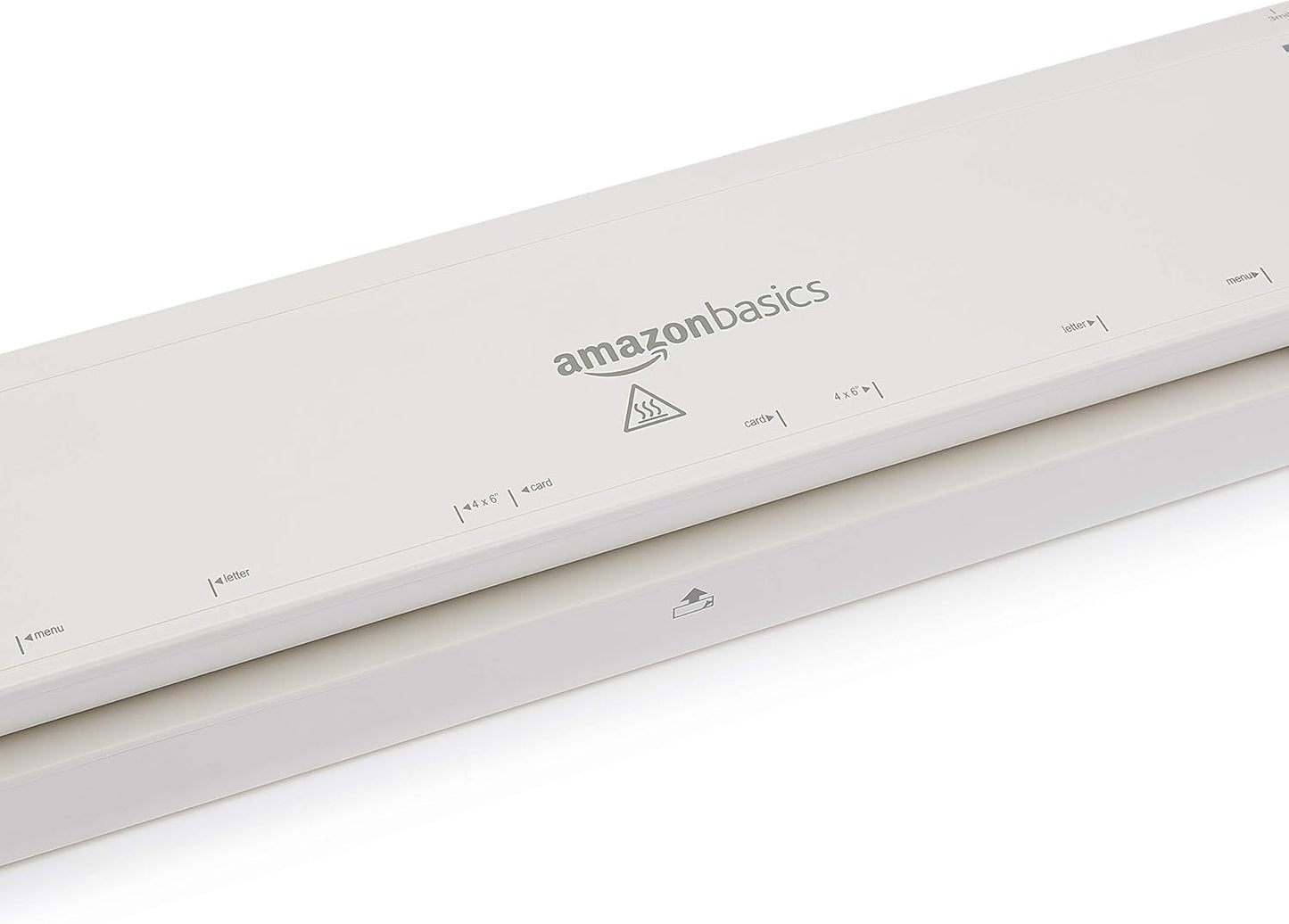 Amazon Basics 12-Inch Thermal Laminator Machine, Easy to Use for Home Office or School, 12-Inch, White