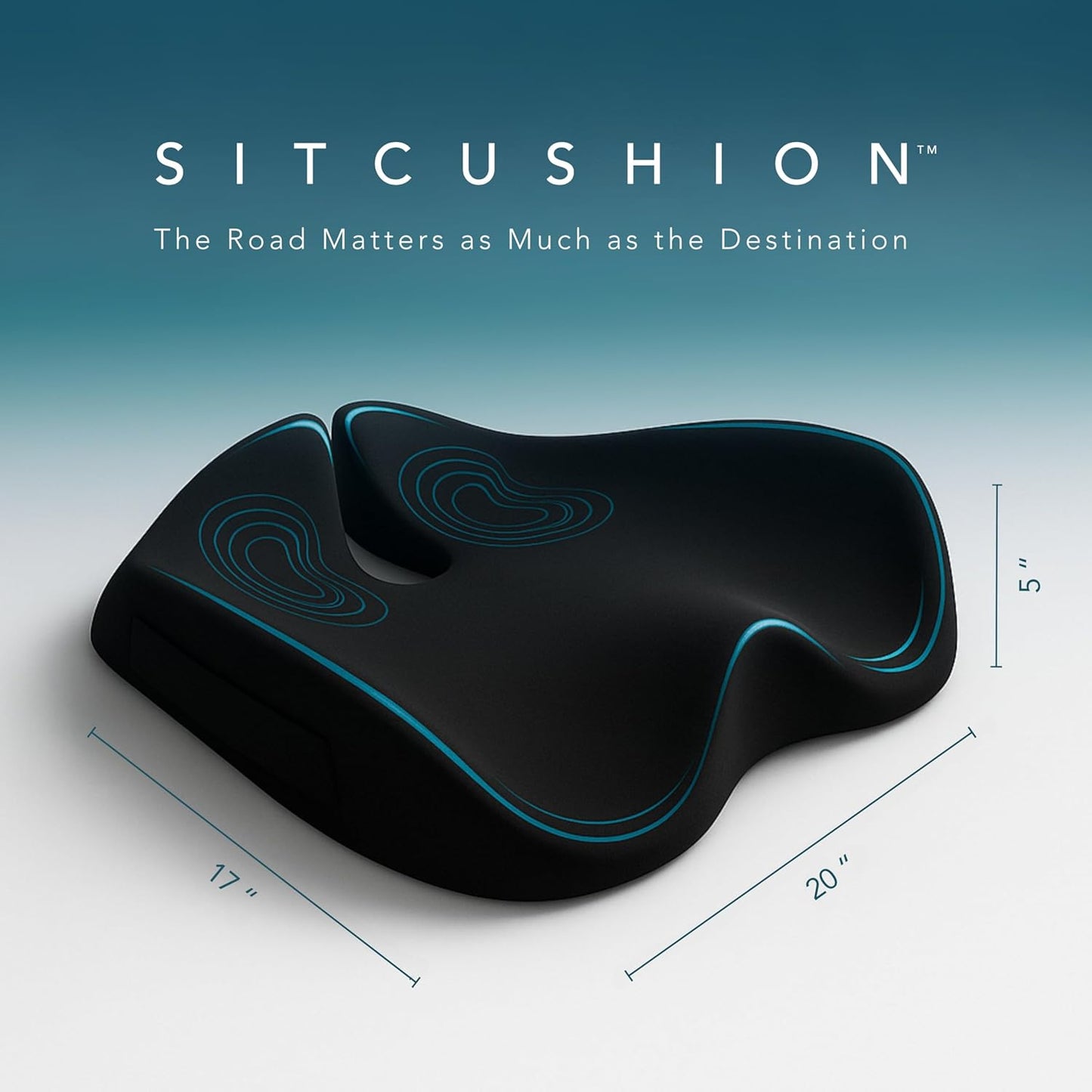 X Large Seat Cushions for Office Chairs– Pressure Relief Seat Cushion for Tailbone Pain, Back Pain, Coccyx & Sciatica Pain Relief Pillow – Office Chair Cushion with Extra Cover(Gray)