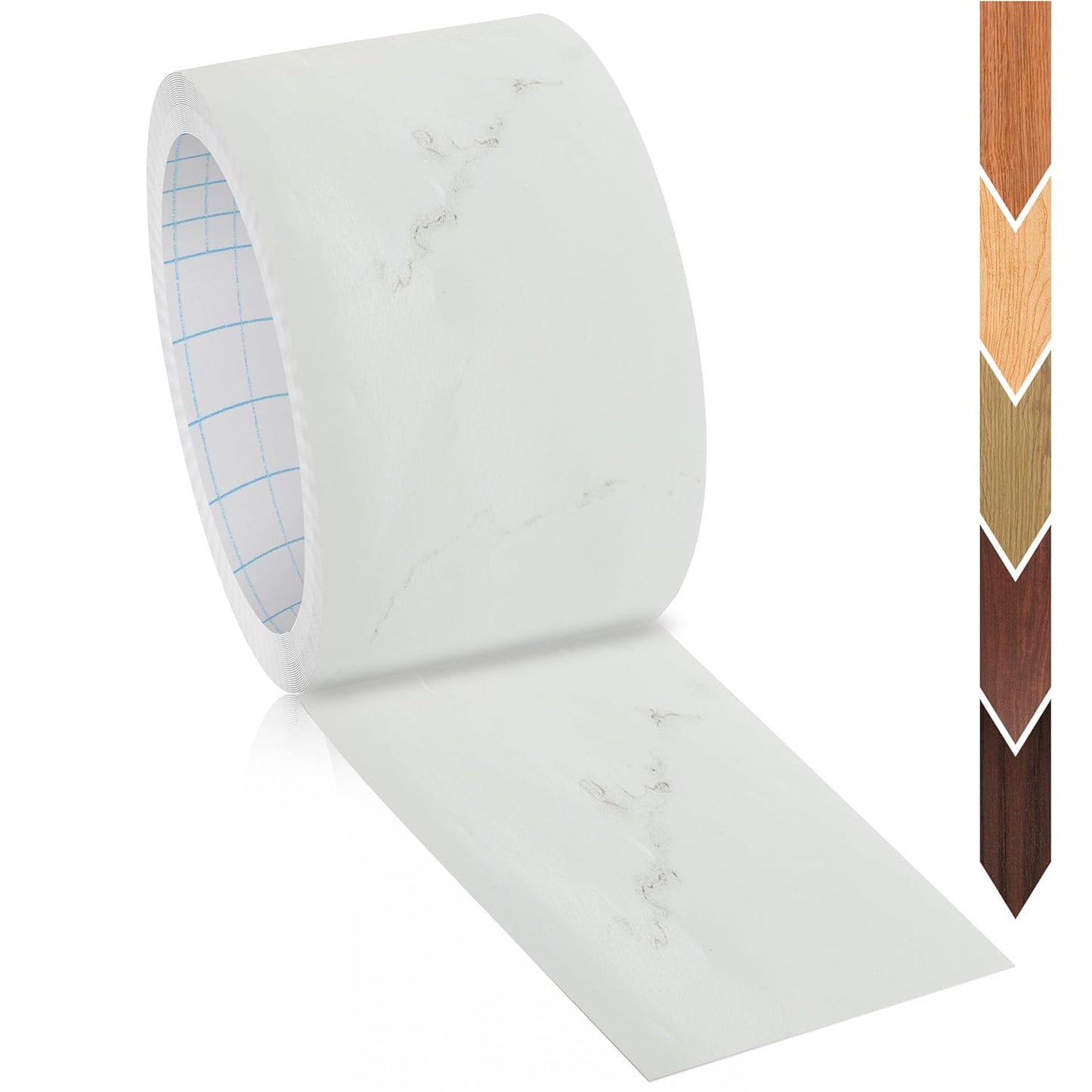 GSCIT Club Wood Grain Repair Tape, 2.3 inch X 15ft Self Adhesive Marble Grain Repair Patch for Tables, Chairs, Baseboards, Doors, Windows, Floors, Handicraft DIY.