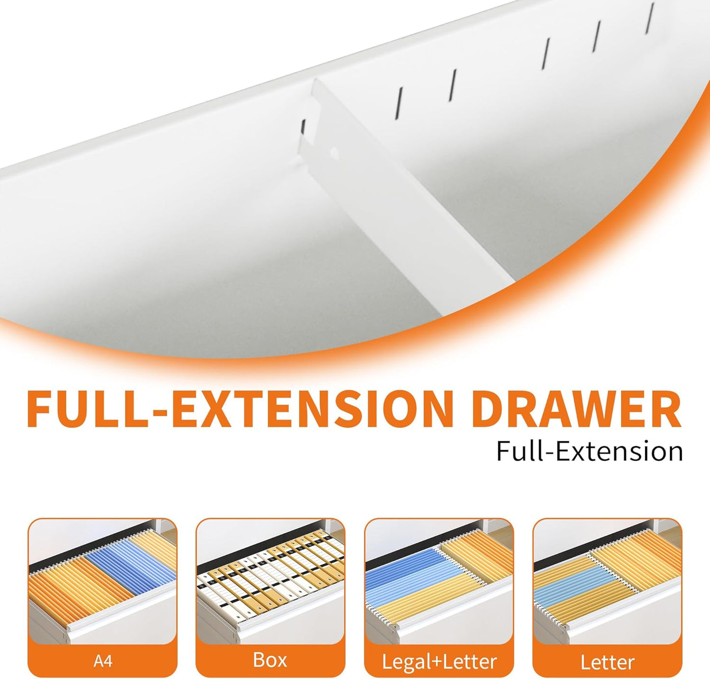 Locking Filing Cabinet with 2 Drawer Heavy Duty Large Metal Cabinets Home Office Lateral File Cabinets Wide Steel Cabinet for Legal/Letter Size File,Assembly Required