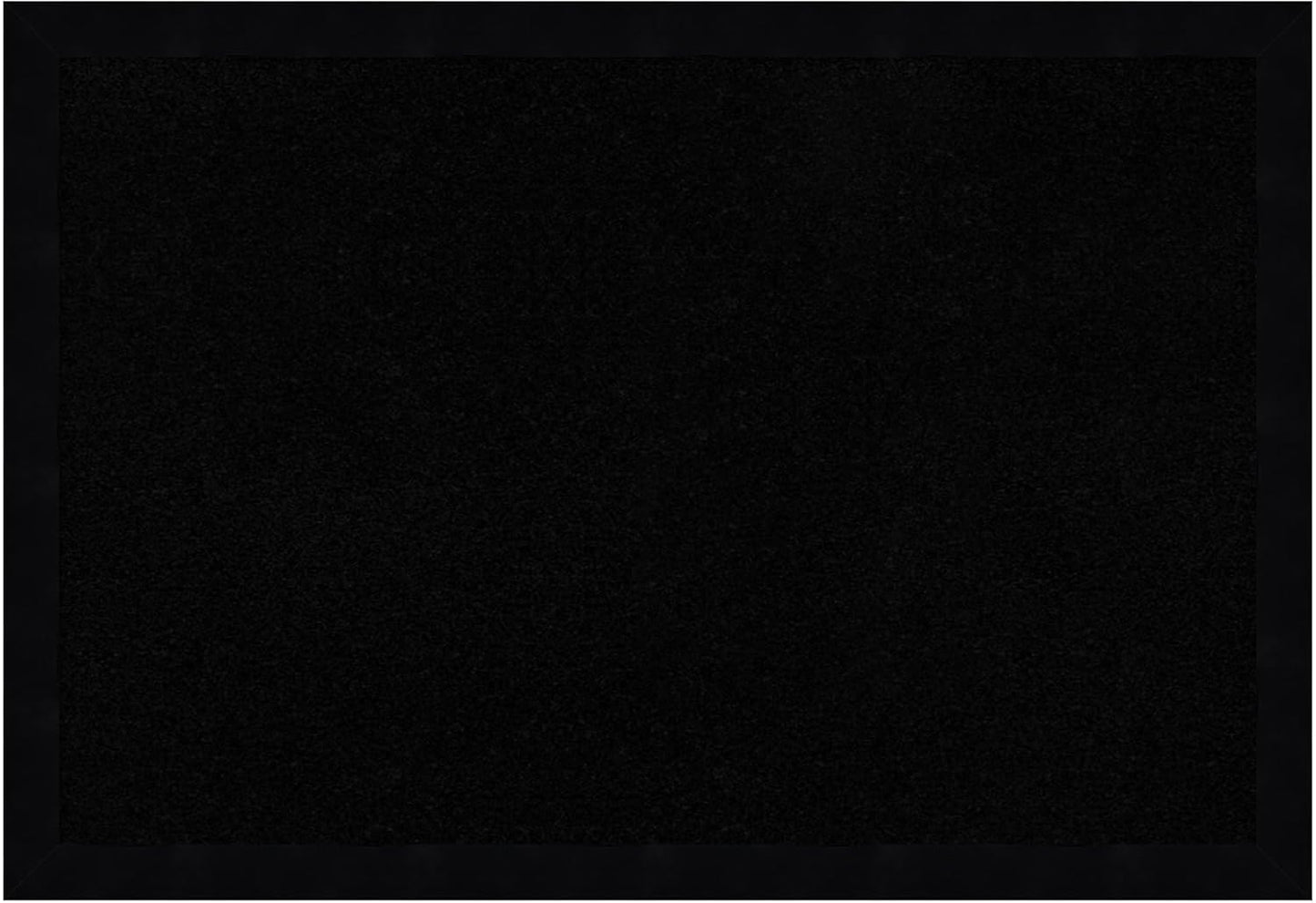 Amanti Art Black Cork Board for Wall, 13x19 Vision Board with Black Wood Frame, Small Corkboard Office Decor for Home Organization, Modern Corkboard Pinboard to Display Items for Home Organization in