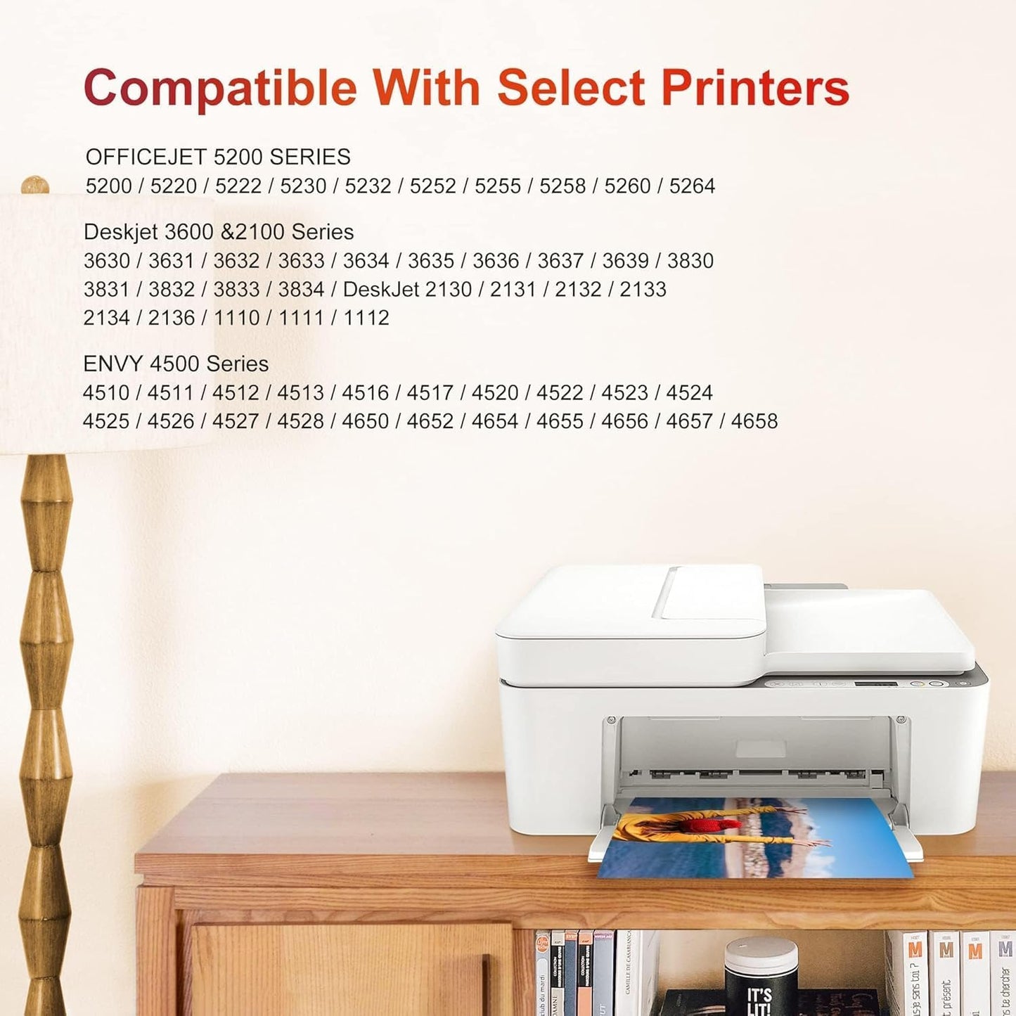 63XL Ink Cartridges Black and Color Replacement for HP 63XL Ink Cartridge Combo Pack Work with OfficeJet 3830 4650 5255 Envy 4520 4512 Deskjet 1112 3630 3634 3639 Printer (2 Black, 1 Tri-Color)