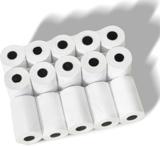 2-1/4" x 75' Thermal, 40 Rolls, Compatible with Verifone Vx520, Ingenico ICT220 ICT250, First Data FD400, Veeder Root TLS350, and More