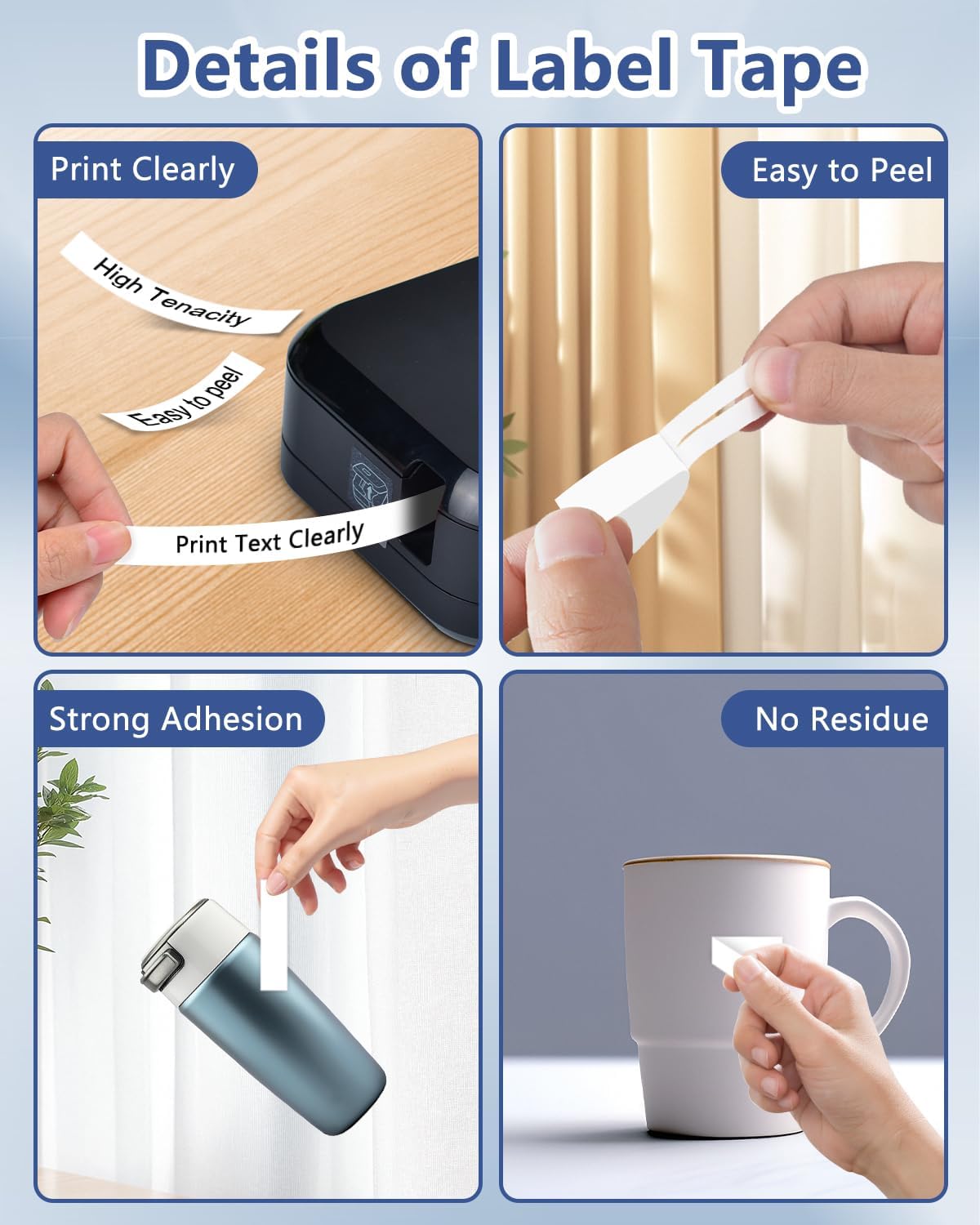 Cruxer 10 Pack Replacement for P-Touch TZe-251 TZ-251 TZe251 Black on White 24mm 0.94 Laminated Label Tape Compatible with Ptouch PT-D600 P700 P750W P710BT 2430PC P900W E500 P950NW Maker