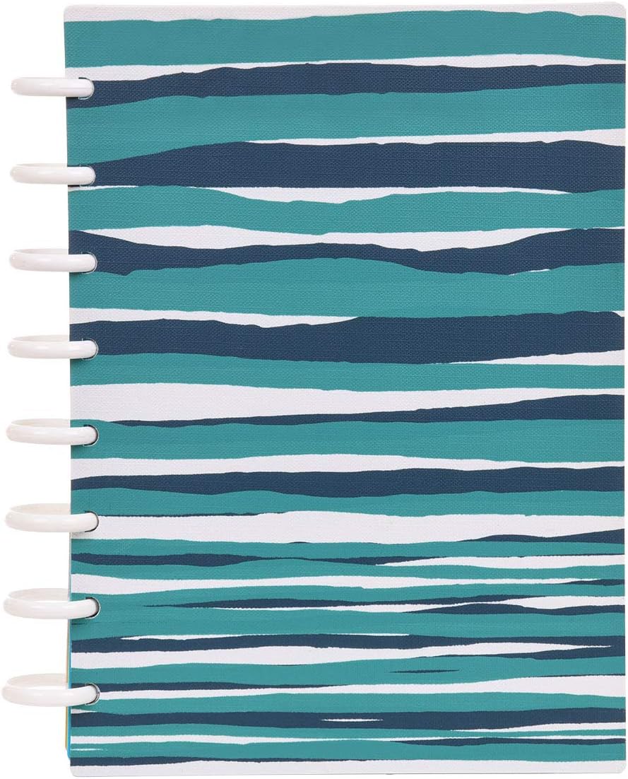 Talia Discbound Notebooks, Planner, Customizable, (xHorizon, Junior (5.5in x 8.5in))