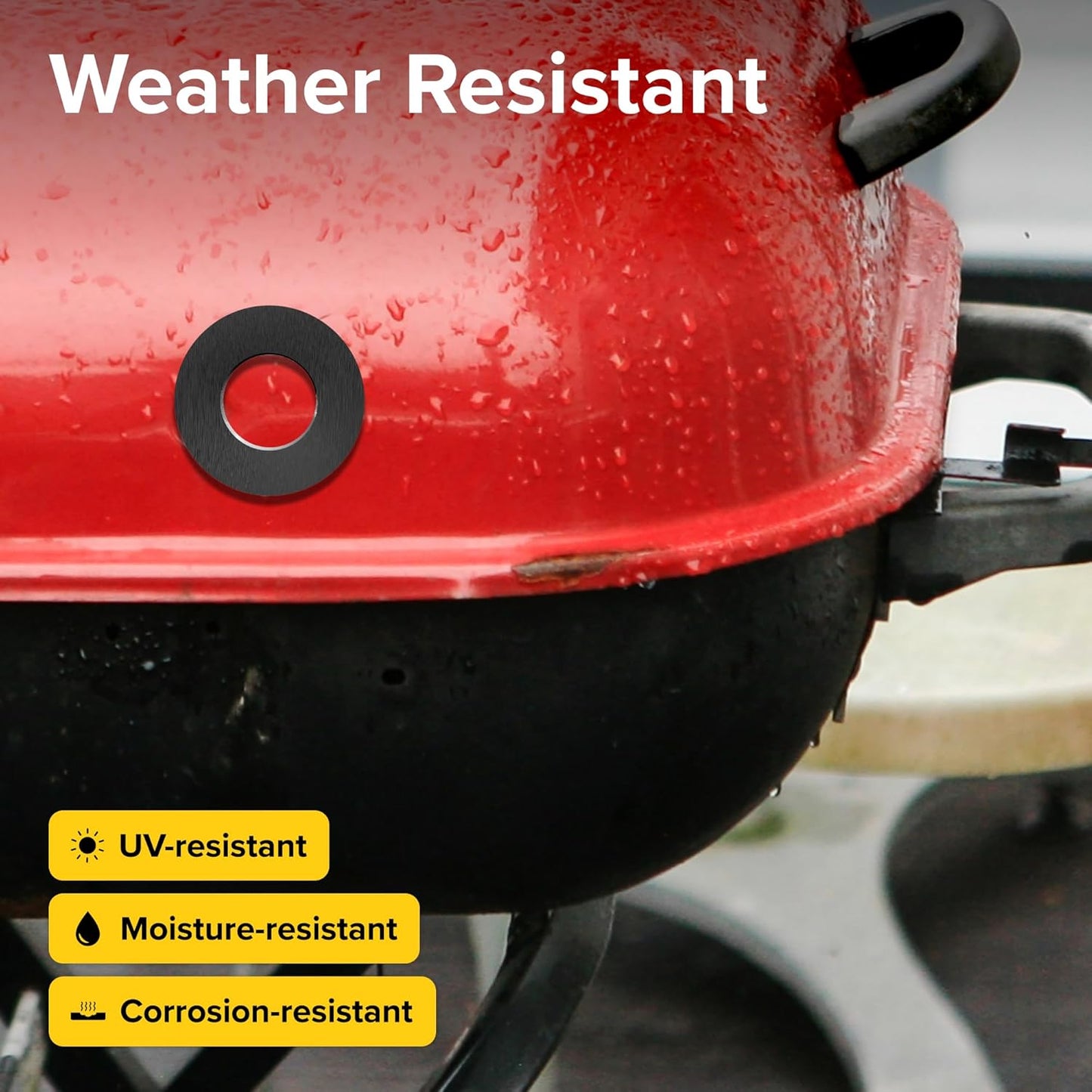 X-bet MAGNET Heavy Duty Ring Magnets - Ultra Strong 2.35 Inch (59 mm) Magnets with Holes for DIY & Crafts - Space Organization Set for Home, Kitchen, Workshop (2 pcs)