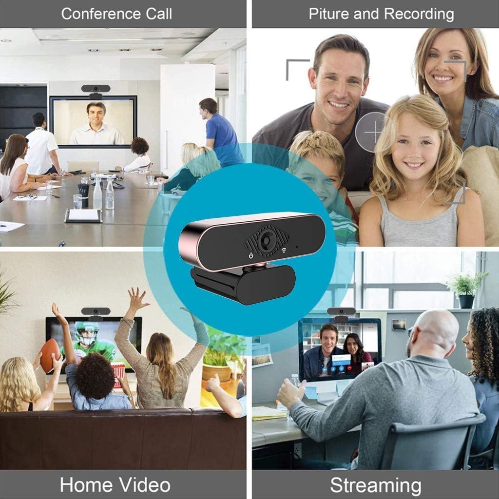 easyday 1080P HD Webcam with Microphone, Streaming Computer Web Camera for Laptop/Desktop/Mac/TV, USB PC Camera for Video Calling, Conferencing, Gaming