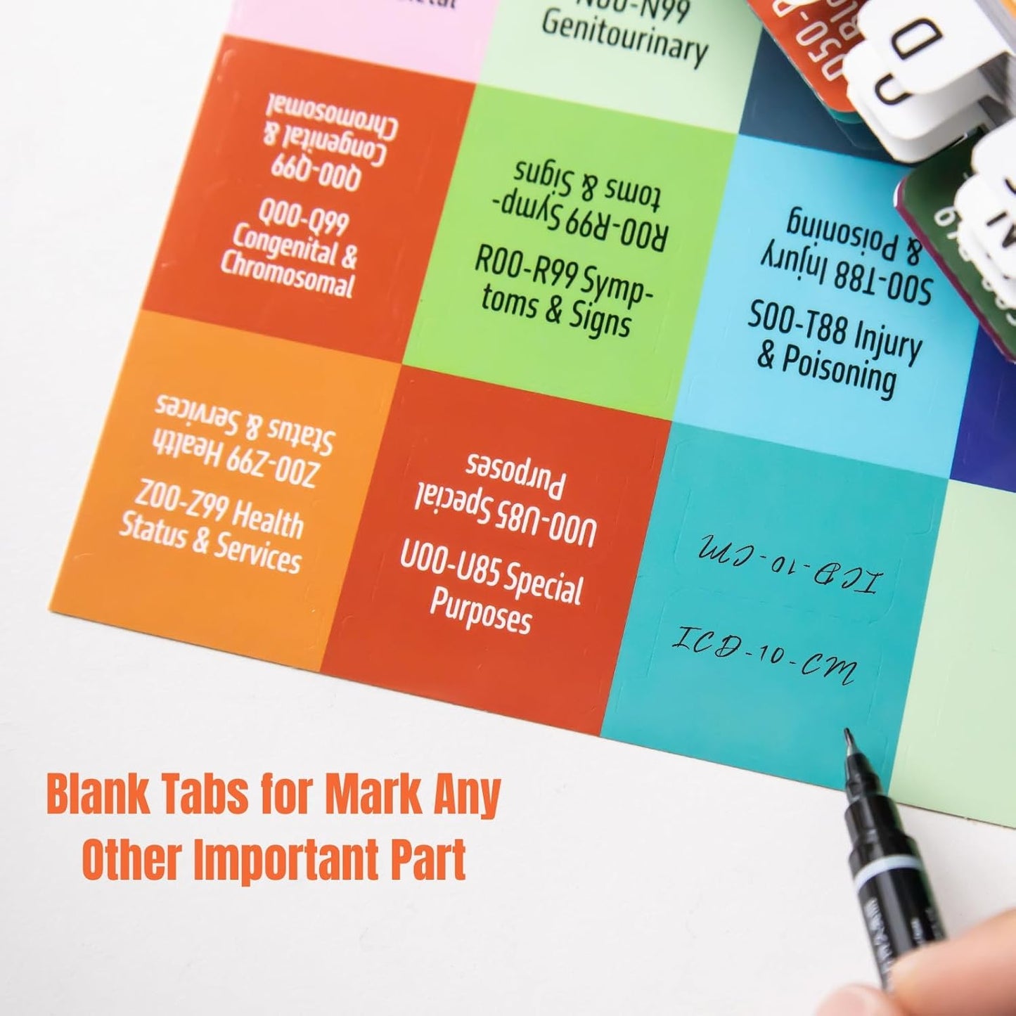 Index Tabs for ICD-10-CM 2025 Expert (AAPC Version) - Navigate with Precision in Your Code Book