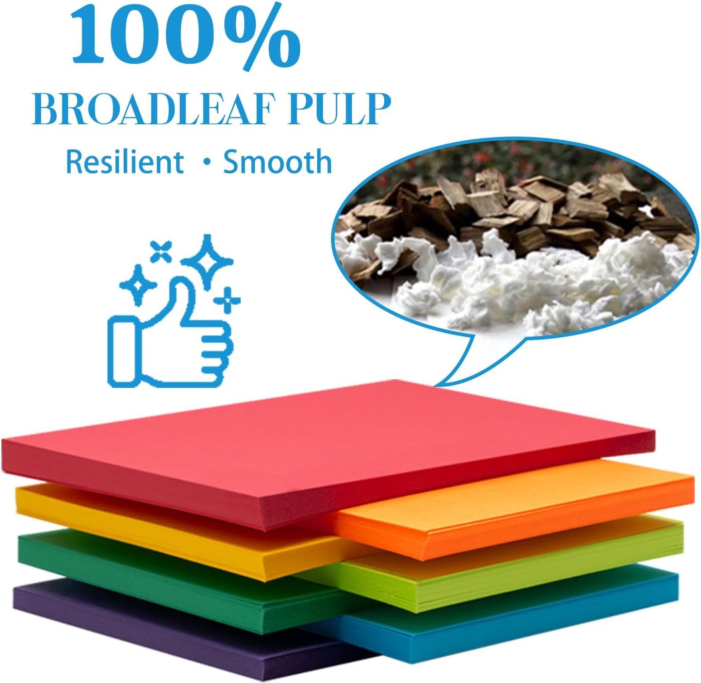 Index Cards 210-Count 4x6 Inch,178GSM Heavyweight Set of 7 Colors Paper Multicolor Study Cards (Rainbow)