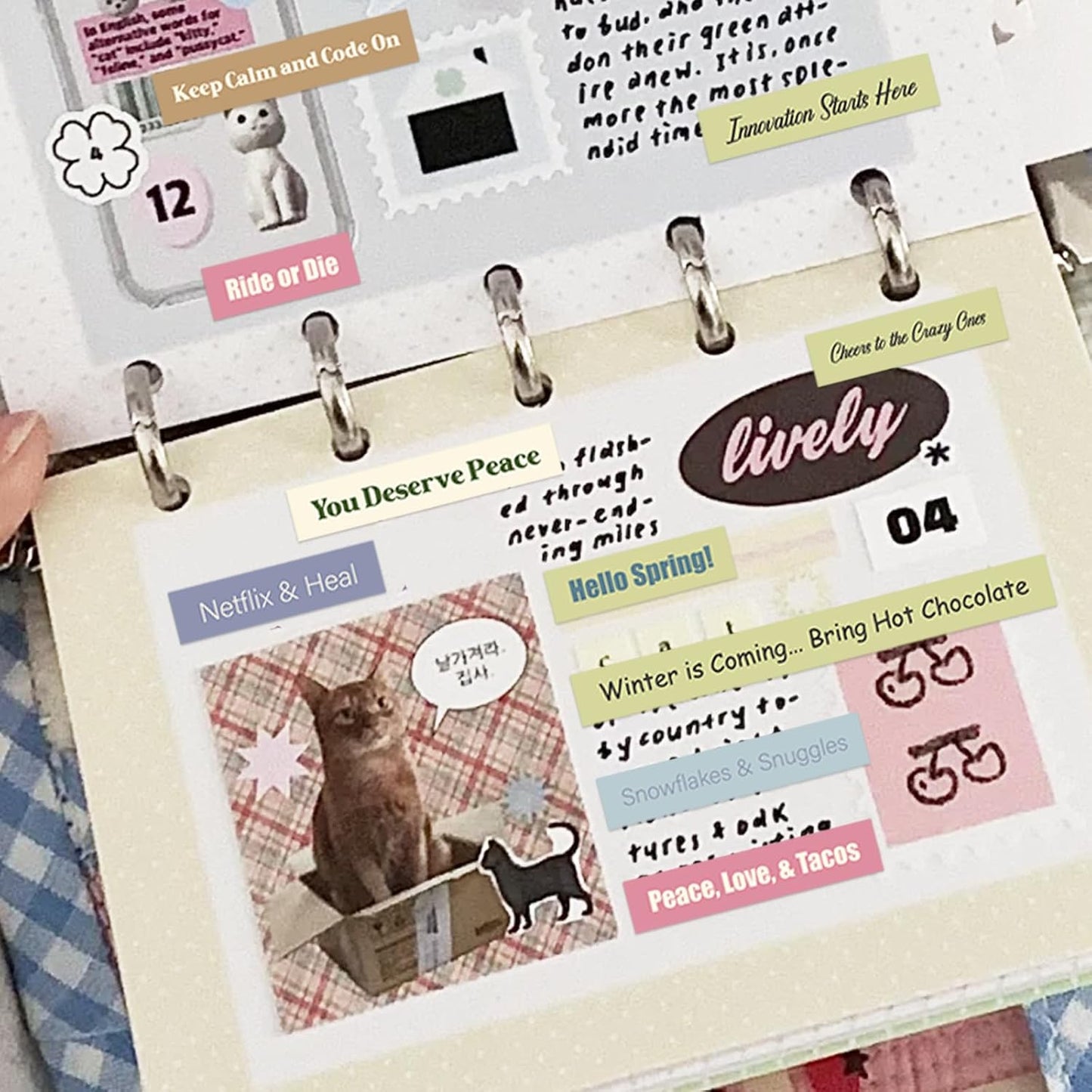 2346PCS Quote Stickers,48 Sheets Scrapbook Supplies Kit Word Stickers for Journaling, Card Making, Vision Board Supplies for Adults Crafting