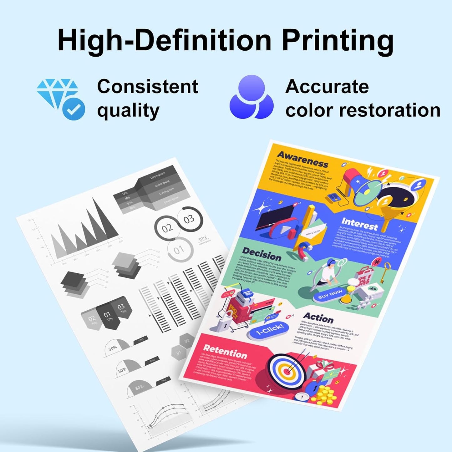 910XL Ink Cartridges Replacement for HP 910XL Ink Cartridges Combo Pack 910 Ink Work with OfficeJet Pro 8015e 8025e 8020 8028e 8010 8035e Printers (4-Pack 910XL Black and Color Combo Pack)