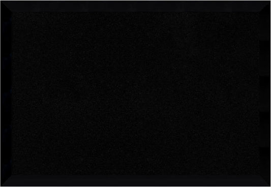 Amanti Art Black Cork Board for Wall, 27x39 Vision Board with Black Wood Frame, Large Corkboard Office Decor for Home Organization, Modern Corkboard Pinboard to Display Items for Home Organization in