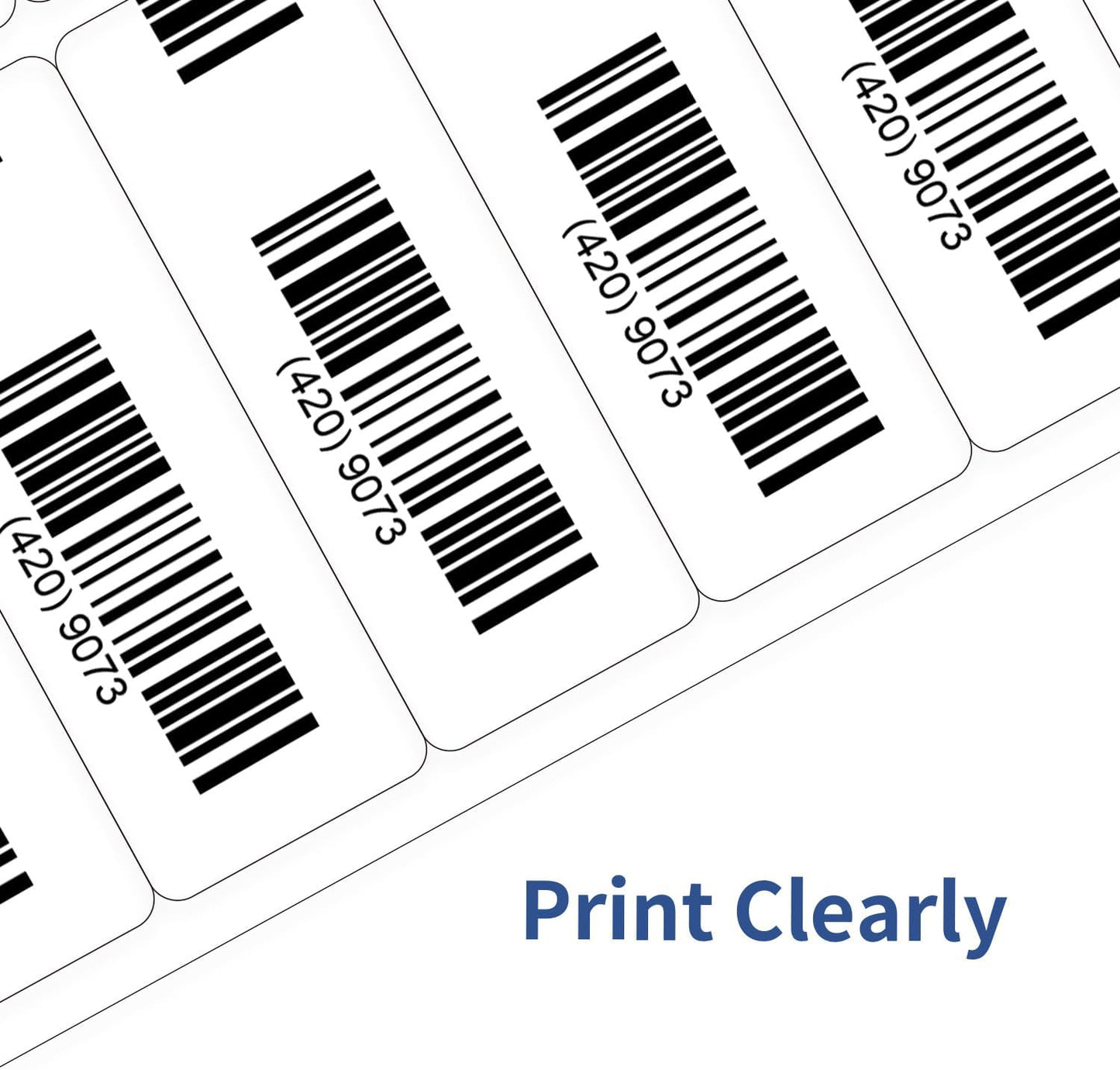 1" x 2-5/8" Address Labels 600 Labels Sticker Paper for Laser/Inkjet Printer Mailing Labels 8.5"×11"-White/20 Sheet