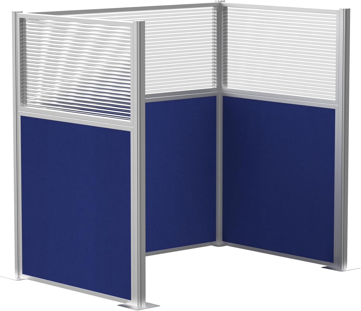 Versare Hush Panel Cubicle Kit | Workstation Partition Walls | Sound Dampening Cubicle Walls | Partitions for Desks