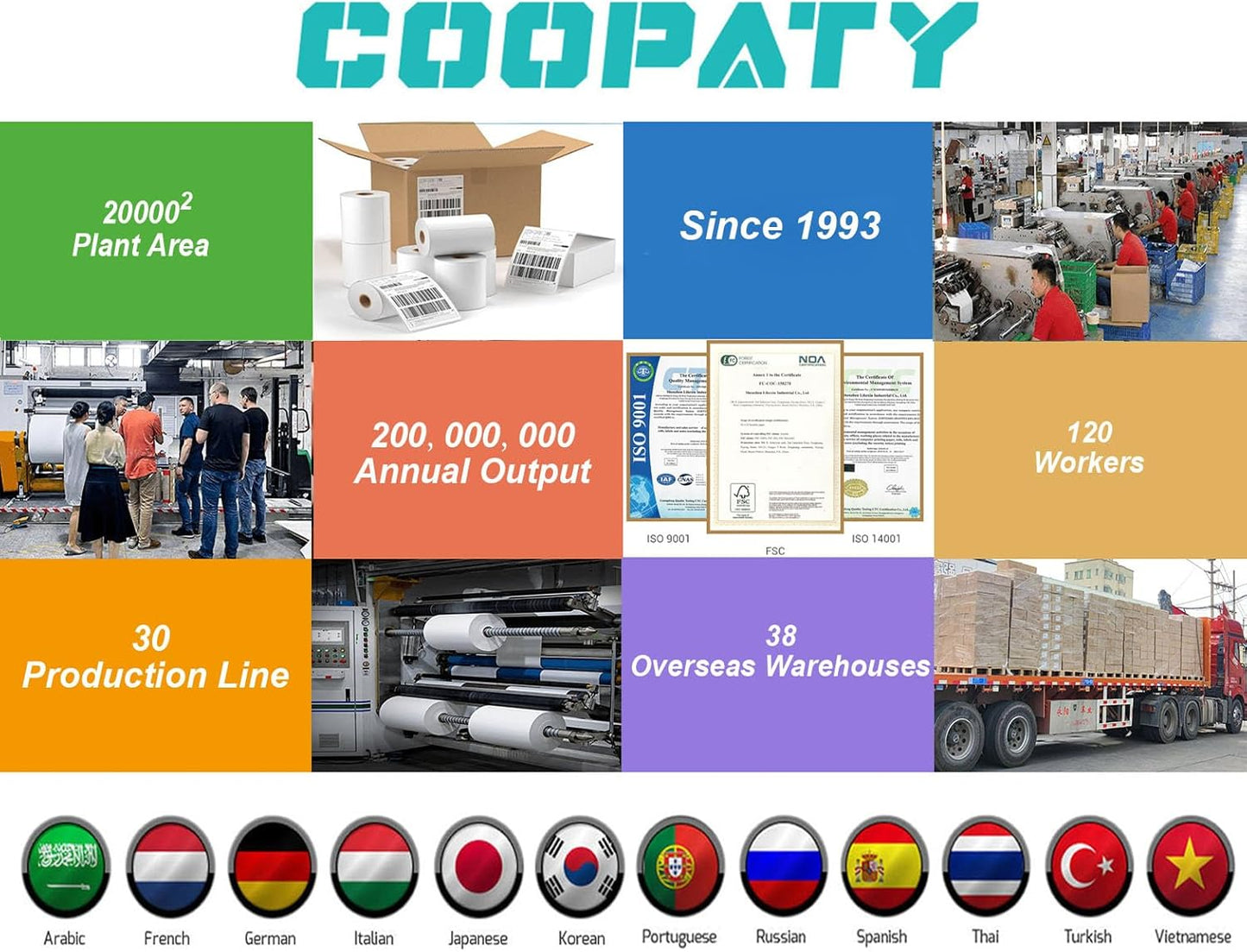 Coopaty Half Sheet Shipping Labels for Laser and Inkjet Printers 8.5 x 5.5 Mailing Address Labels, Permanent Adhesive (800 Sheets, 1600 Labels)
