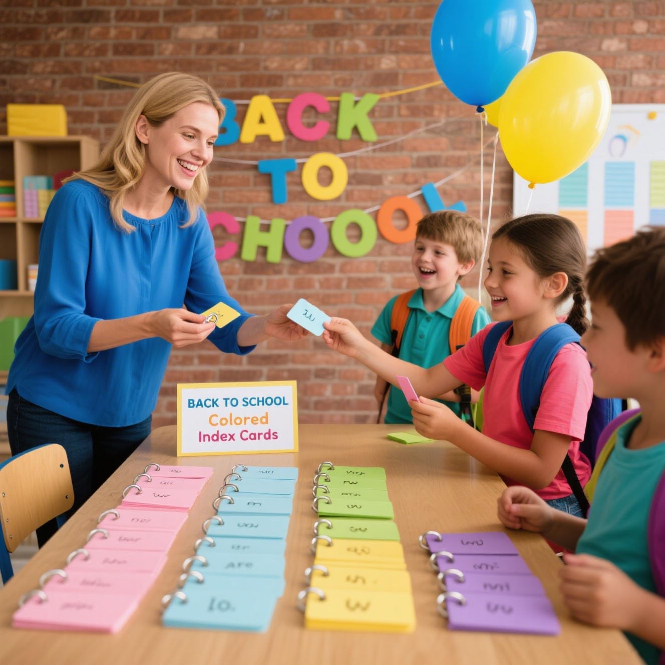 Koogel 250PCS Colored Index Cards with Rings, Flash Cards for Back to School, 2.2 x 3.5 inch Portable Notecard with Cover for Studying Vocabulary Words Memory Nursing Note Taking Classroom College