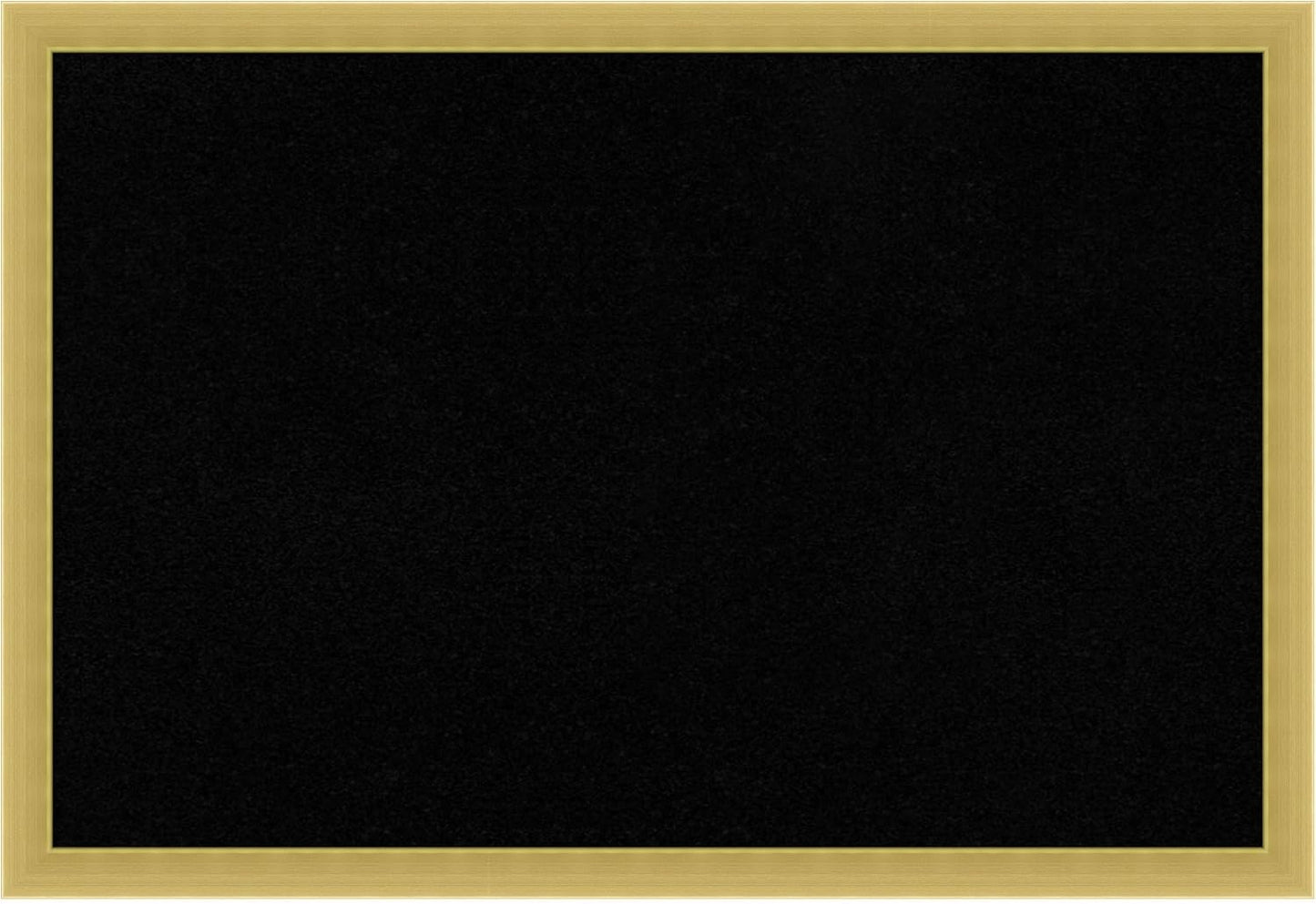 Amanti Art Black Cork Board for Wall, 13x19 Vision Board with Gold Wood Frame, Small Corkboard Office Decor for Home Organization, Modern Corkboard Pinboard to Display Items for Home Organization in