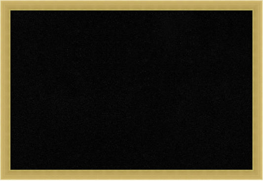 Amanti Art Black Cork Board for Wall, 13x19 Vision Board with Gold Wood Frame, Small Corkboard Office Decor for Home Organization, Modern Corkboard Pinboard to Display Items for Home Organization in