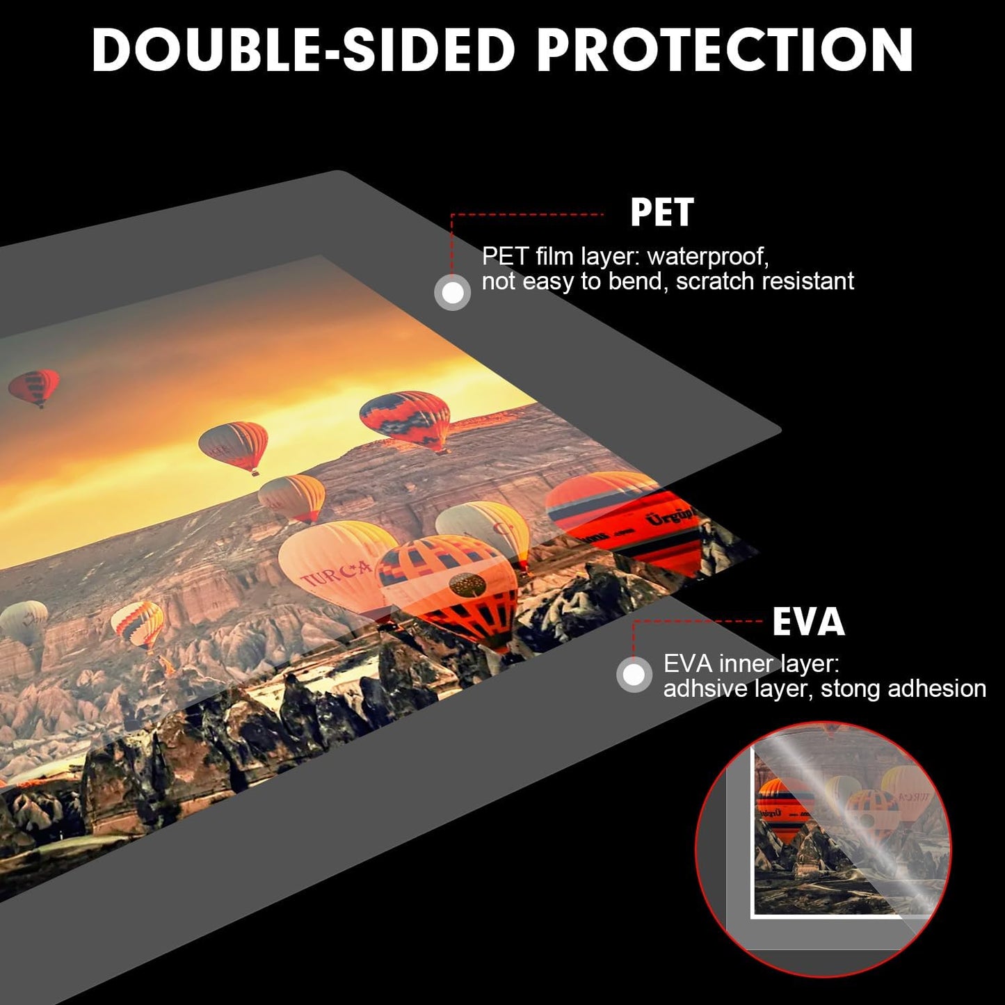 Laminating Sheets, 100 Pack Clear Thermal Laminating Plastic Paper Hold 11 x 17 Inch Sheet, 3 Mil Lamination Sheet Paper for Laminator, Round Corner