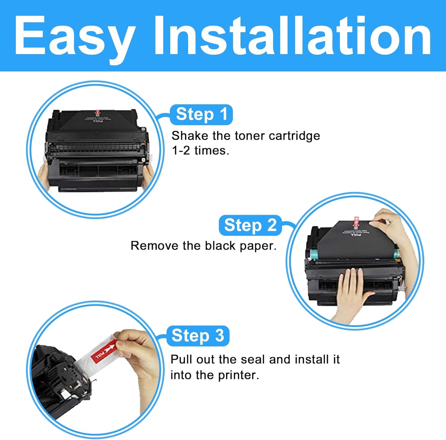 LCL Compatible Toner Cartridge Replacement for HP 39A Q1339A 4300 4300n 4300tn 4300dtn 4300dtns 4300dtnsl (1-Pack Black)