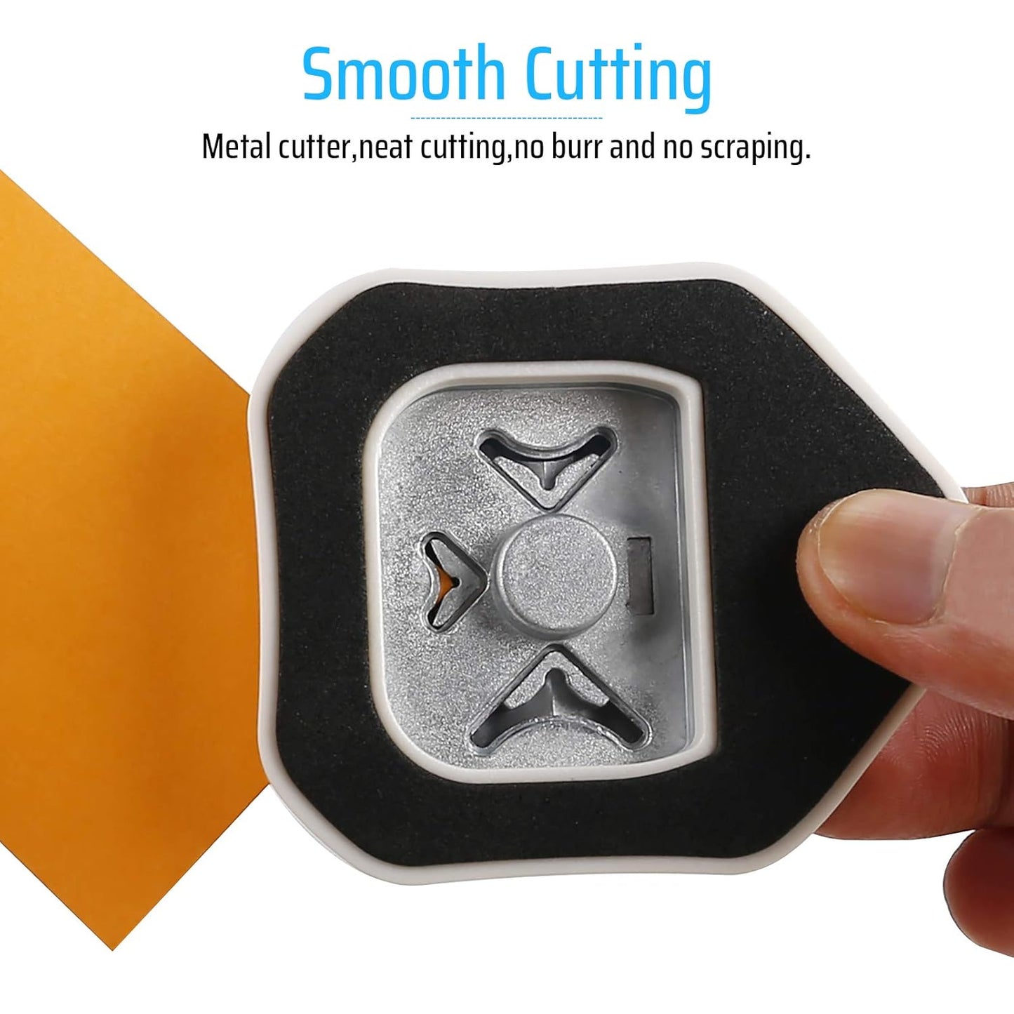 MyArTool 3 in 1 Corner Rounder Punch, 4mm, 7mm, 10mm 3 Way Corner Cutter for Paper Crafts, Laminate, DIY Projects, Photo Corner, Card Making and Scrapbooking