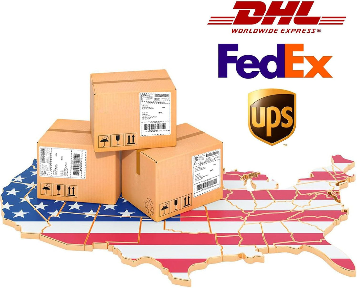 Coopaty Half Sheet Shipping Labels 8.5" x 5.5" Sticker Labels for Laser & Ink Jet Printers, 2 Per Page Self Adhesive Mailing Labels for Packages (4000 Labels)