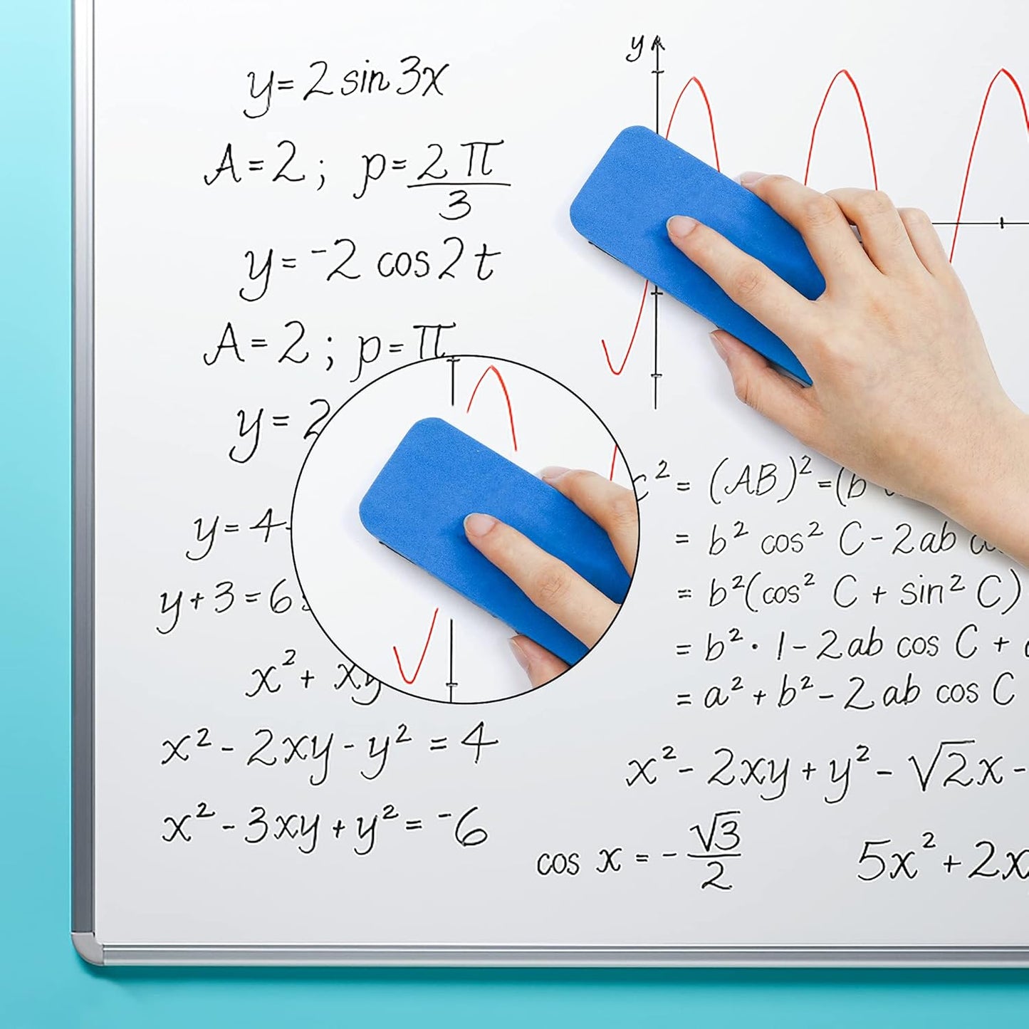 Lelix Dry Erase Markers, 42 Pack 14 Black+14 Blue+14Red Dry Erase Markers Chisel Tip,Dry Erase Markers Bulk,Whiteboard Markers for School, Office Supplies,Perfect for White Board, Mirror,Calender