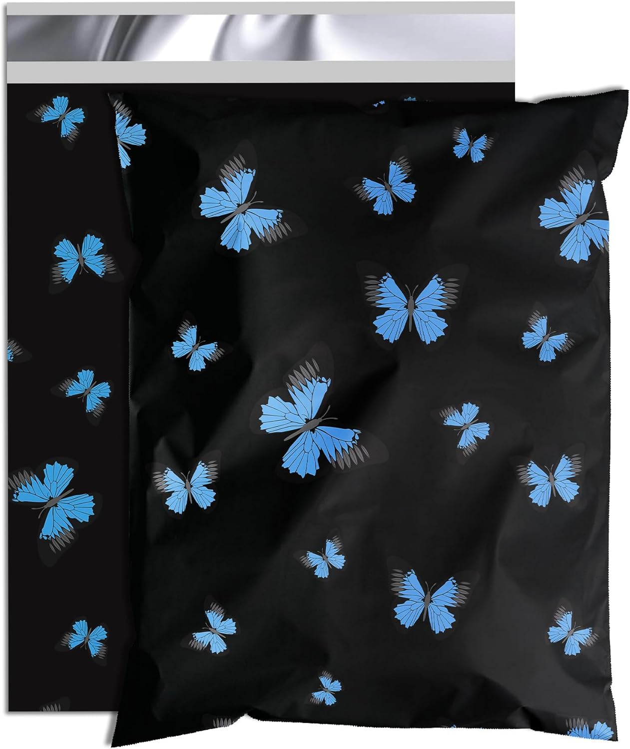 butterfly Poly Mailer 10x13 Inch 100 Pcs, Waterproof Shipping Bags for Clothing, Tear-Resistant Mailier Bags, Strong Mailing Bags with Self-Seal