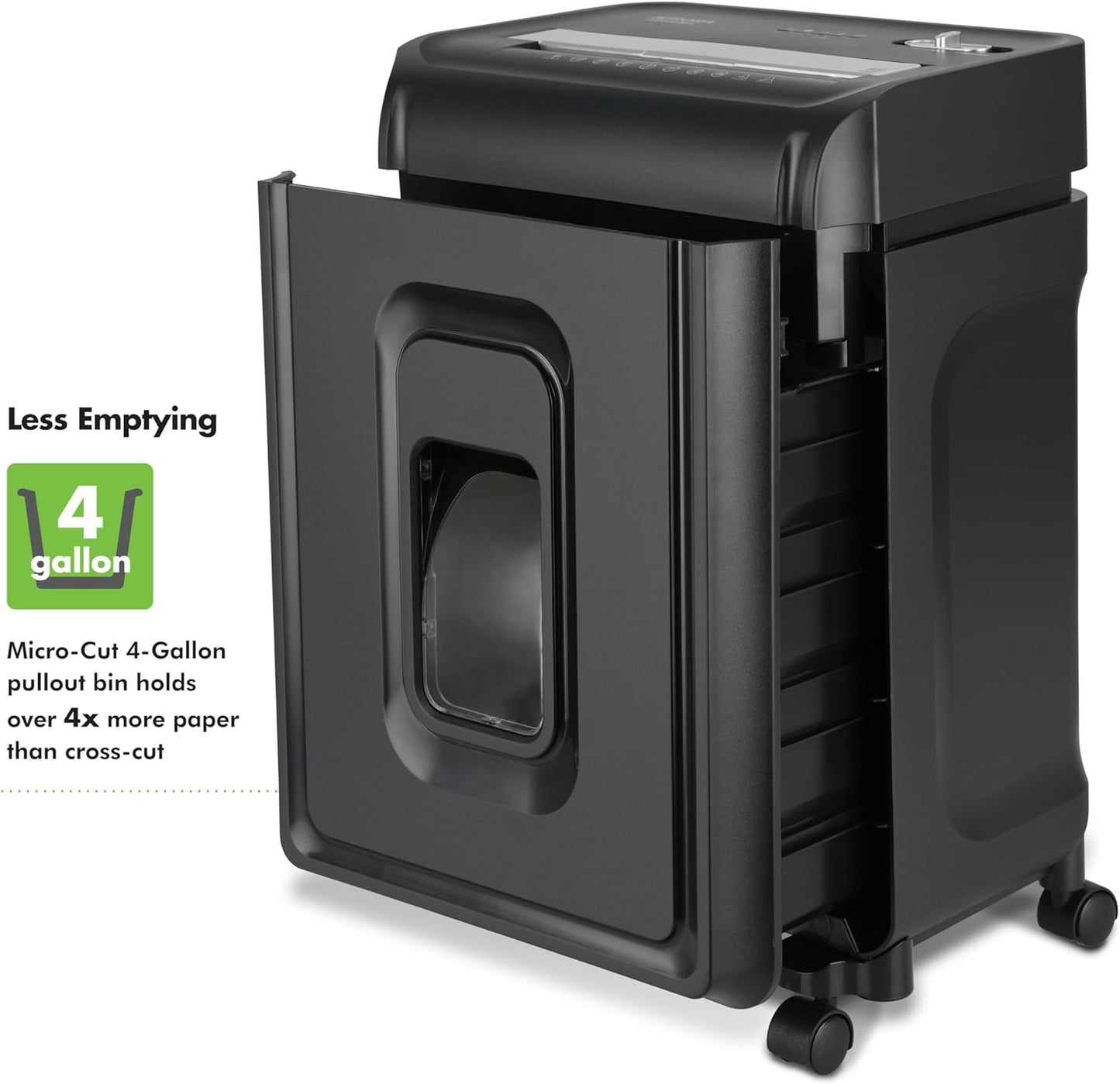 Aurora AU830MA High-Security 8-Sheet Micro-Cut Paper and Credit Card Shredder/ 20 Minutes/Security Level P-5