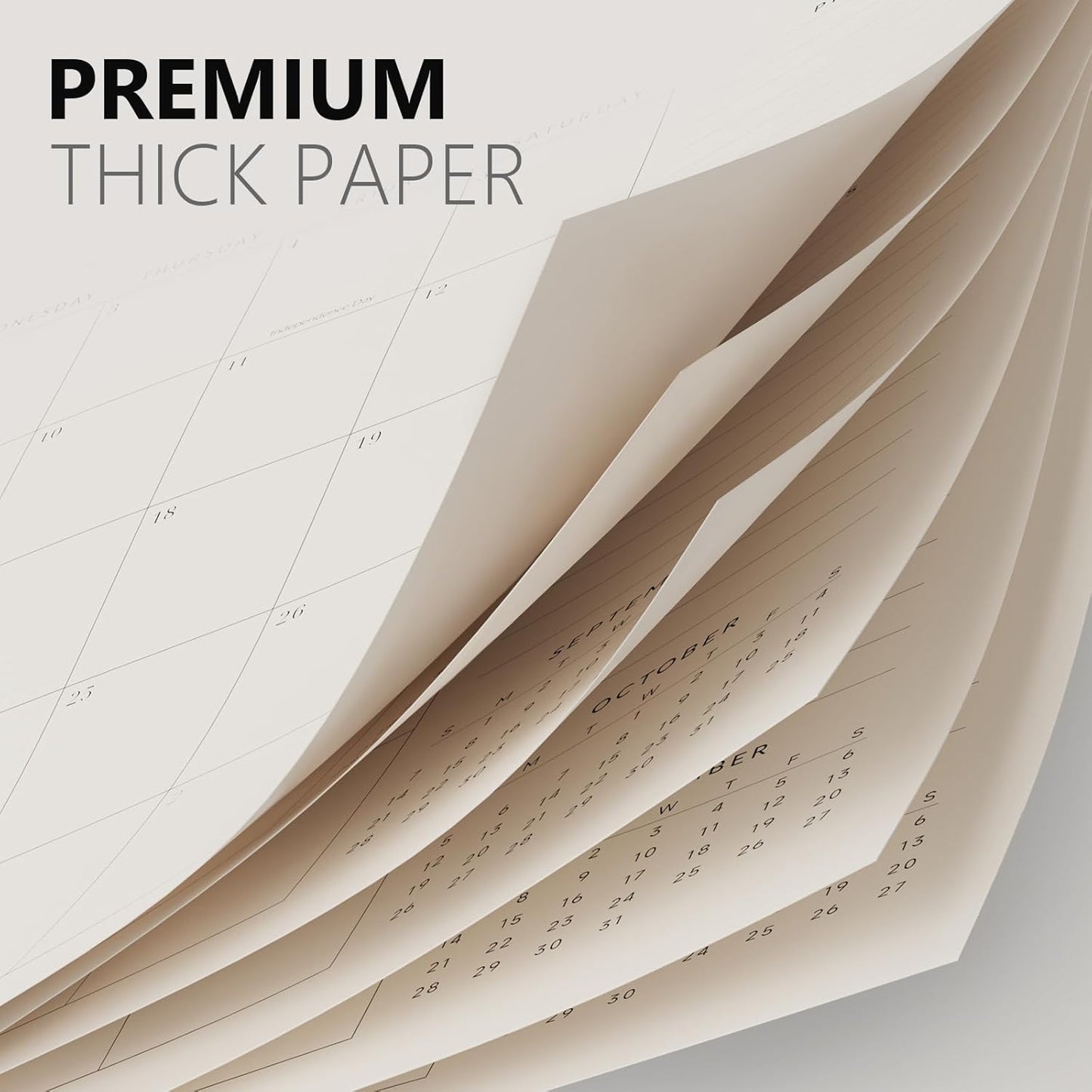 Jotsome Desk Calendar 2025-2026, Academic Desk Pad Calendar From July 2025 to December 2026 22x17 inch, Desk Blotter Calendar for Home and Office, Easy Planning (Jul 2025 - Dec 2026, Extra Large)