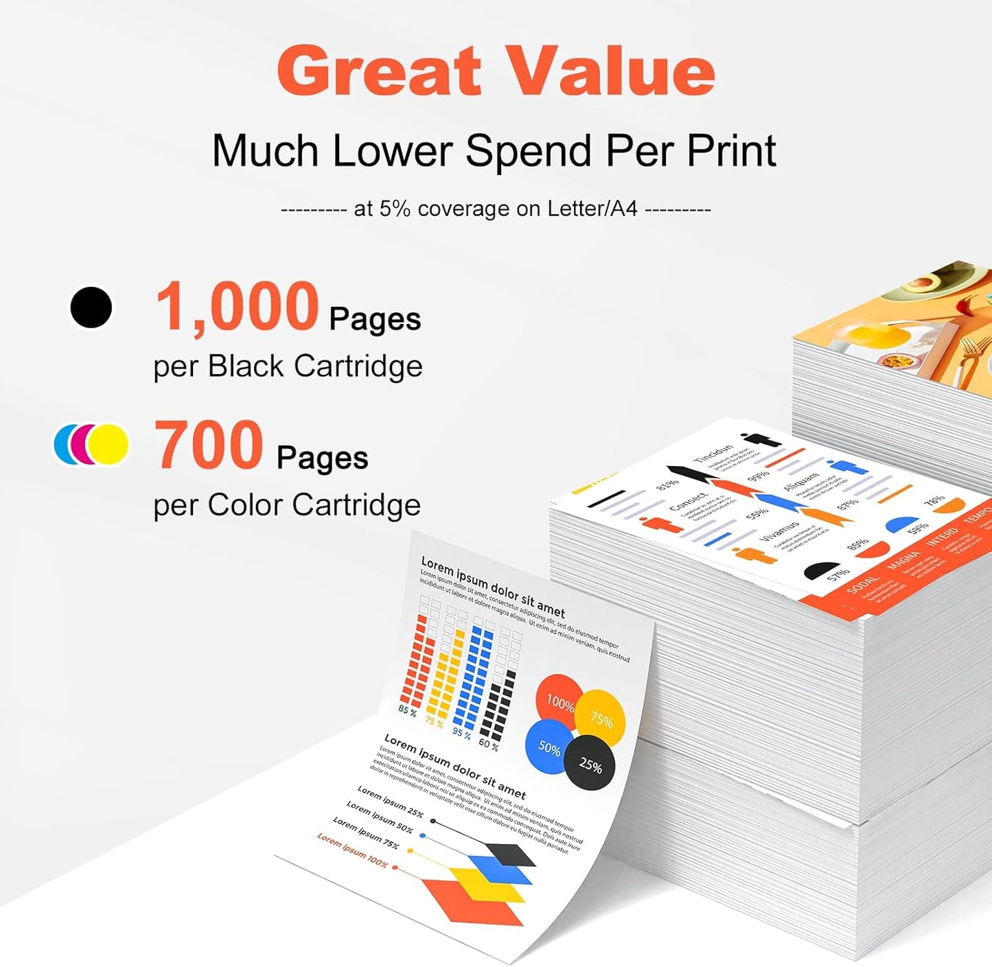 v4ink 116A Toner Cartridge 4 Pack Replacement for HP 116A W2060A W2061A W2062A W2063A use with HP Color Laser 150 150a 150nw MFP 178 178nw 178nwg 179 179fnw 179fwg Printer Ink (KCMY)