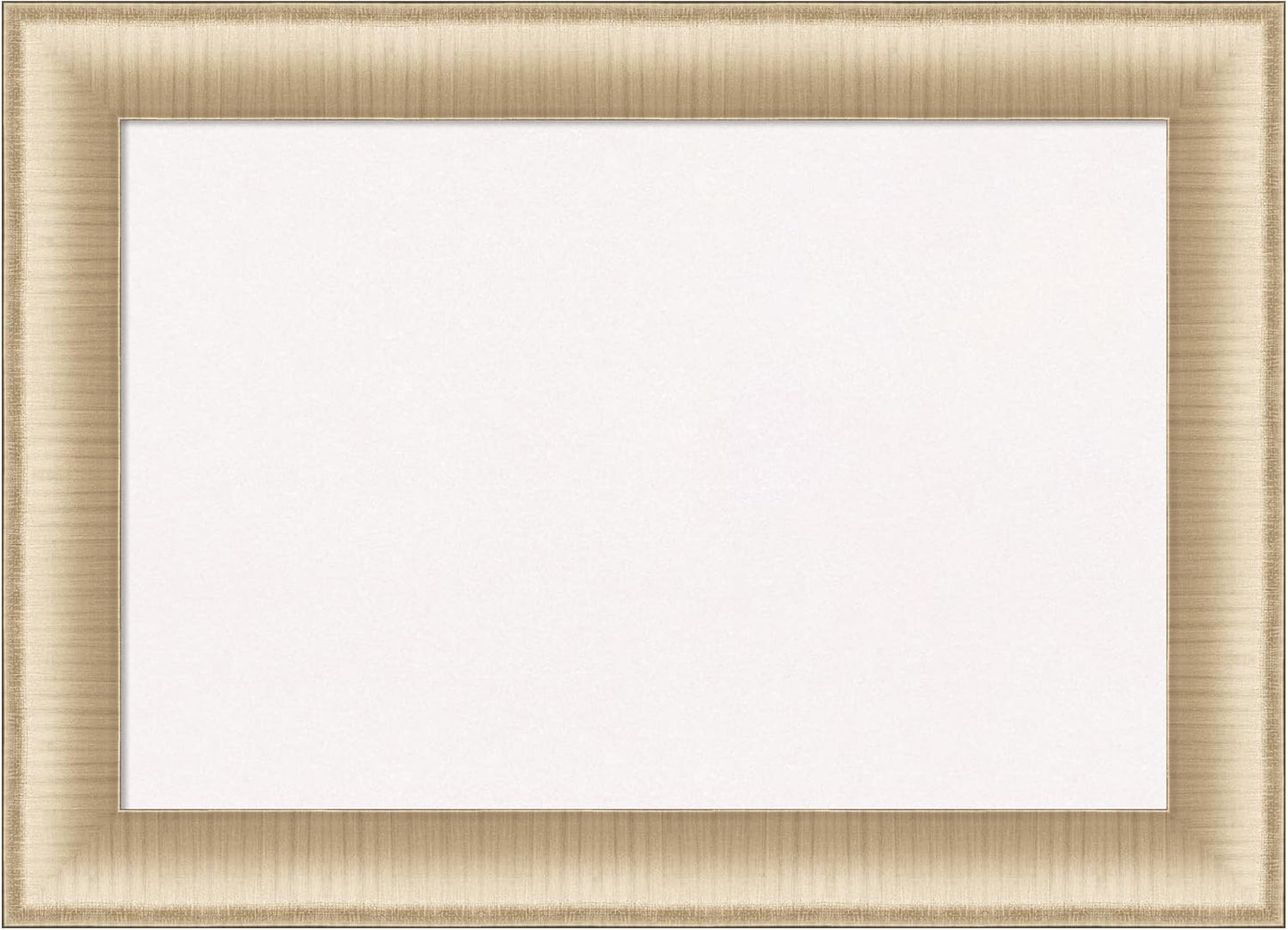 Amanti Art White Cork Board for Wall, 21x29 Vision Board with Gold Frame, Medium Corkboard Office Decor for Home Organization, Casual Corkboard Pinboard to Display Items for Home Organization in