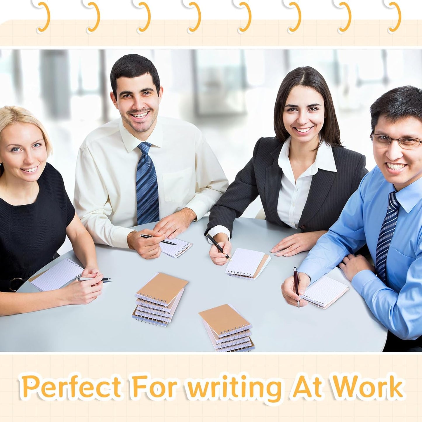 Teling 50 Pcs Spiral Graph Paper Memo Pads Bulk 3x5 Inch Small Note Pads Top Spiral Pocket Graph Notebook 75 Pages Mini Grid Steno Notepads for Writing Sketching Drawing School Office Work Supplies