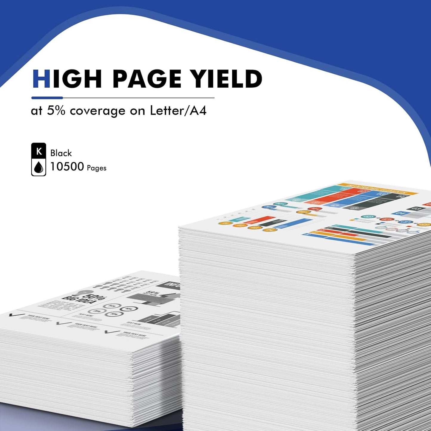 147A Black Toner Cartridge Compatible for HP 147A W1470A 147X W1470X for Enterprise M610n M611dn M611x M612dn M612x MFP M634h M635fht M635h M636fh Printer Ink (1-Pack)