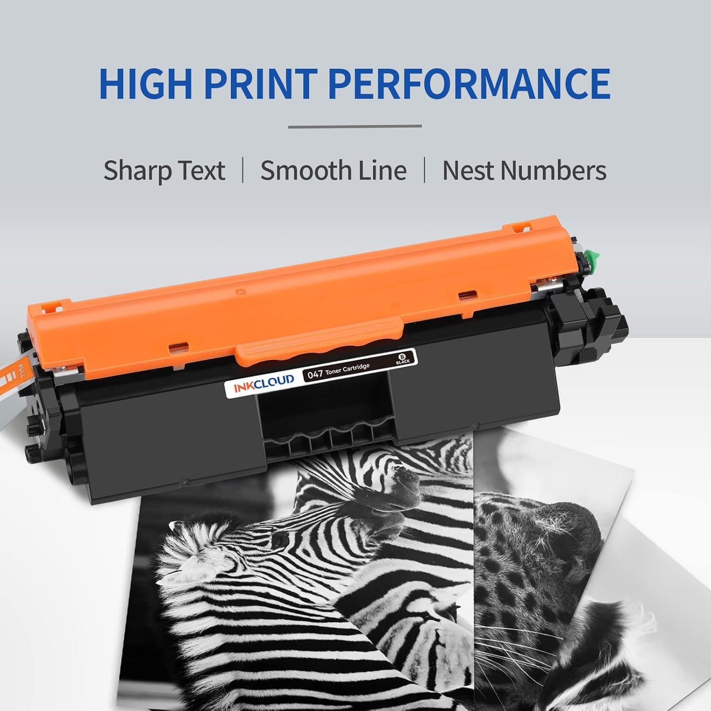 INKCLOU0 crg-047 (2 Black) Compatible Toner Cartridge Replacement for Canon 047 crg-047 crg047 for ImageCLASS LBP113W MF113W MF110/LBP110 Series, i-SENSYS LBP113W MF113W MF110/LBP110 Series Printer