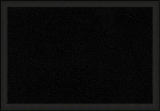 Amanti Art Black Cork Board for Wall, 27x39 Vision Board with Black Wood Frame, Large Corkboard Office Decor for Home Organization, Casual Corkboard Pinboard to Display Items for Home Organization in