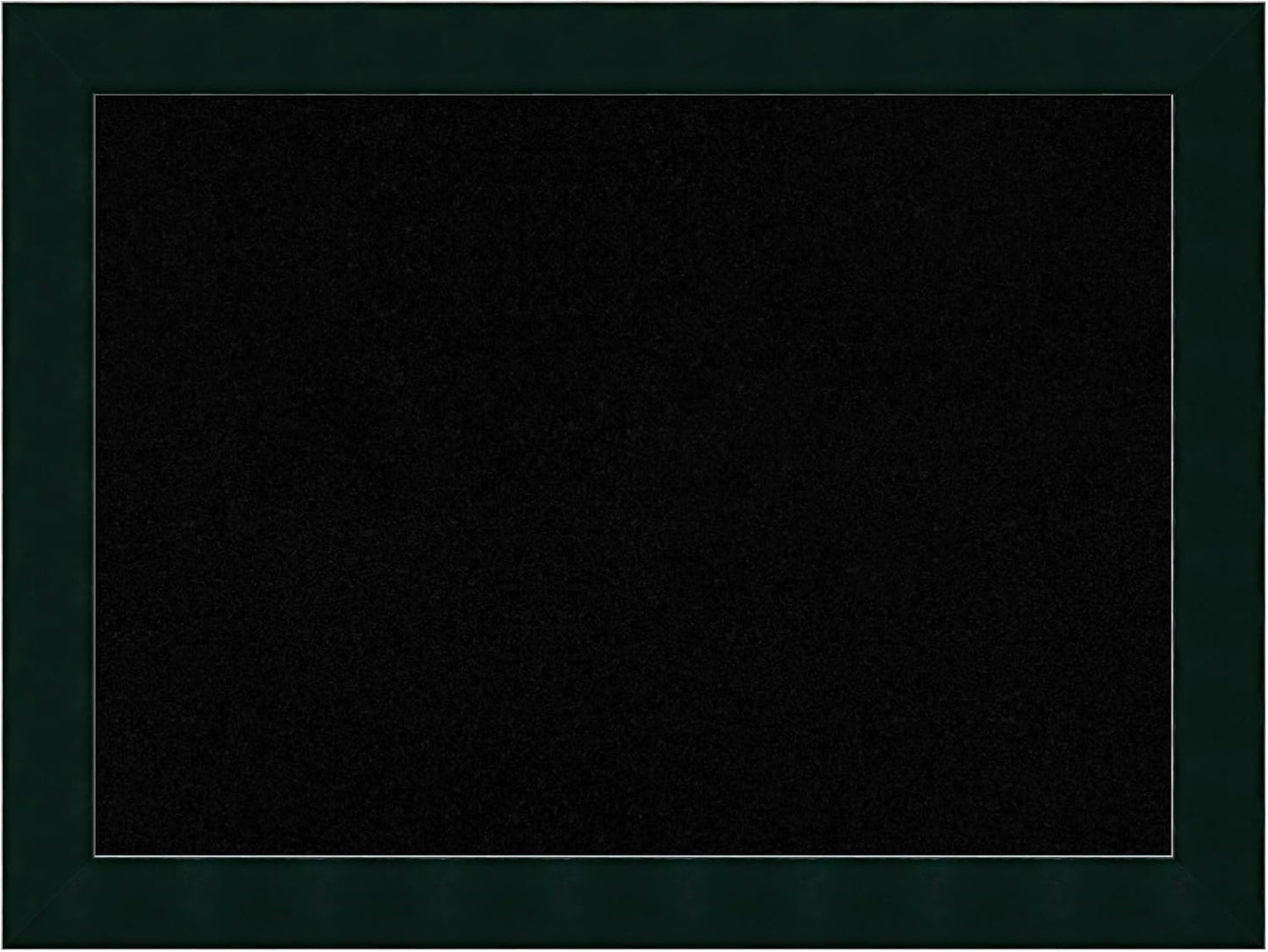 Amanti Art Black Cork Board for Wall, 24x32 Vision Board with Black Wood Frame, Medium Corkboard Office Decor for Home Organization, Modern Corkboard Pinboard to Display Items for Home Organization