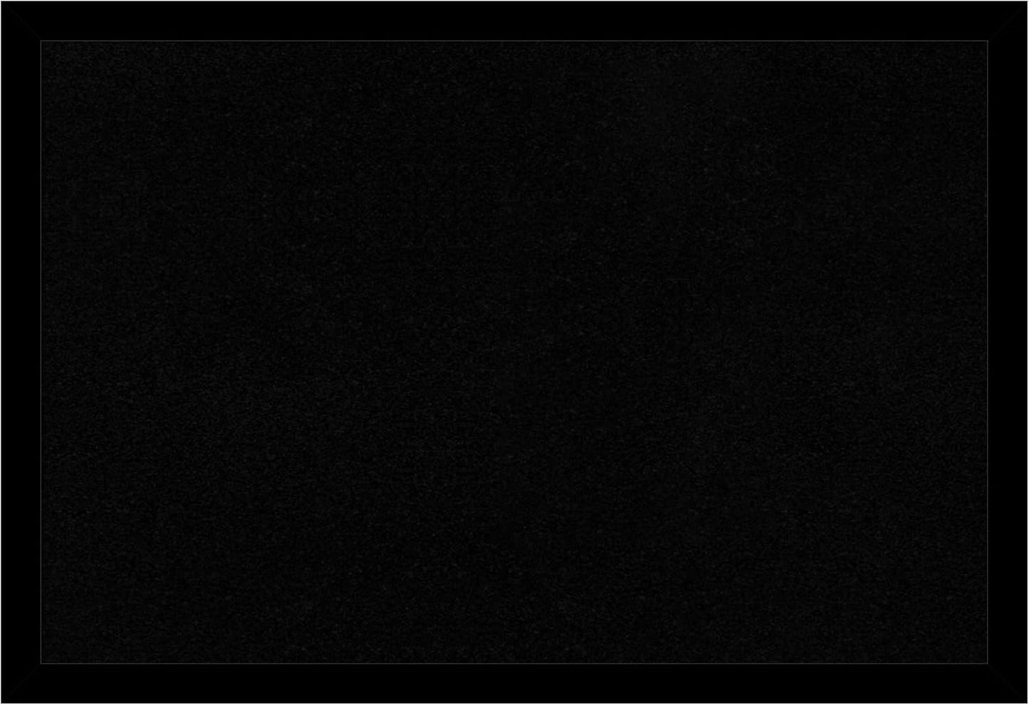 Amanti Art Black Cork Board for Wall, 13x19 Vision Board with Black Wood Frame, Small Corkboard Office Decor for Home Organization, Modern Corkboard Pinboard to Display Items for Home Organization in