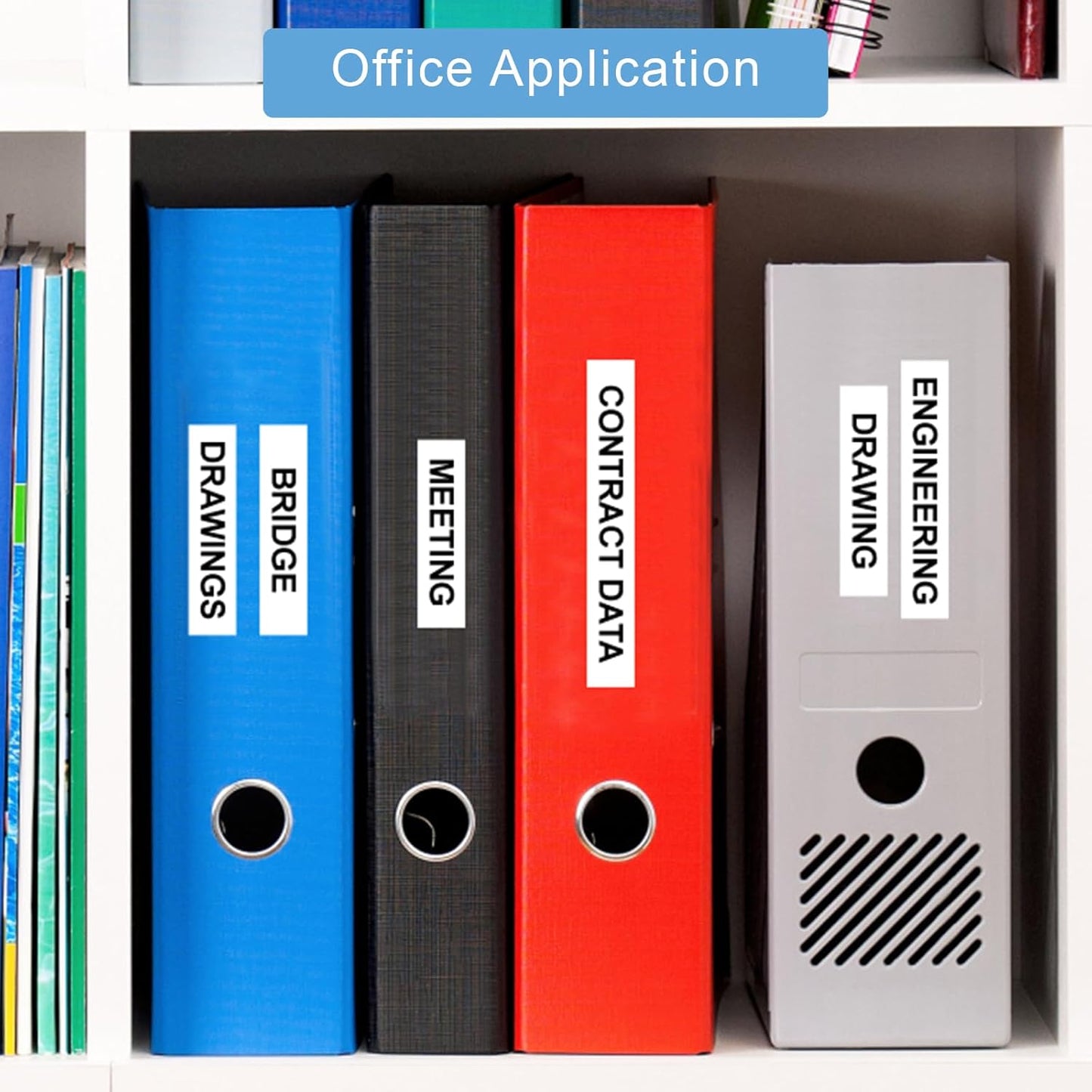 Absonic 12mm 0.47 Laminated White Tz-231 Tape Compatible for Brother Tze-231 Tze Tape 1/2 Inch Refills Work for P Touch Label Maker PTD220 PTD210 PTH110 PTP710 PT-610BT PTD400, Black on White, 6 Pack